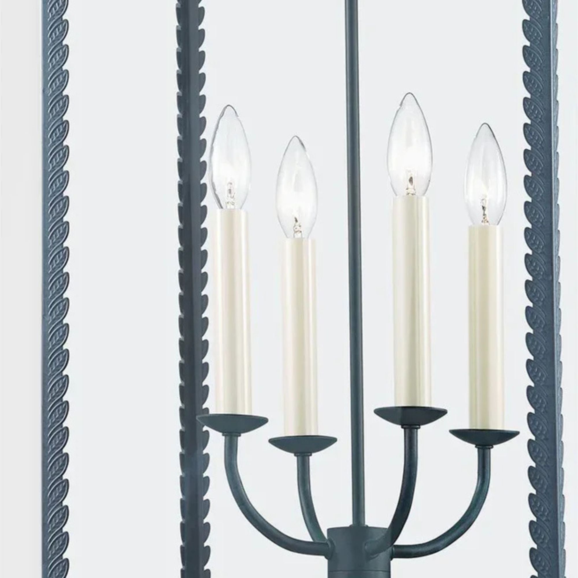 Troy Lighting - Zuma 27" 4-Light Outdoor Lantern, Verdigris Finish | Bees Lighting