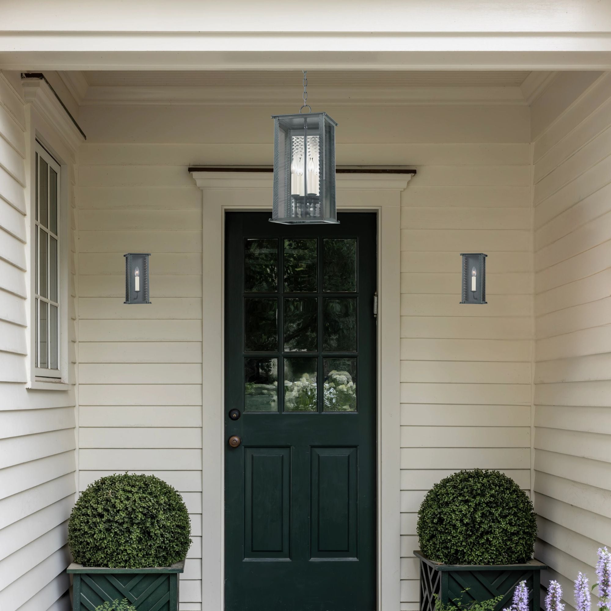 Troy Lighting - Zuma 13" Outdoor Wall Sconce, Verdigris Finish | Bees Lighting