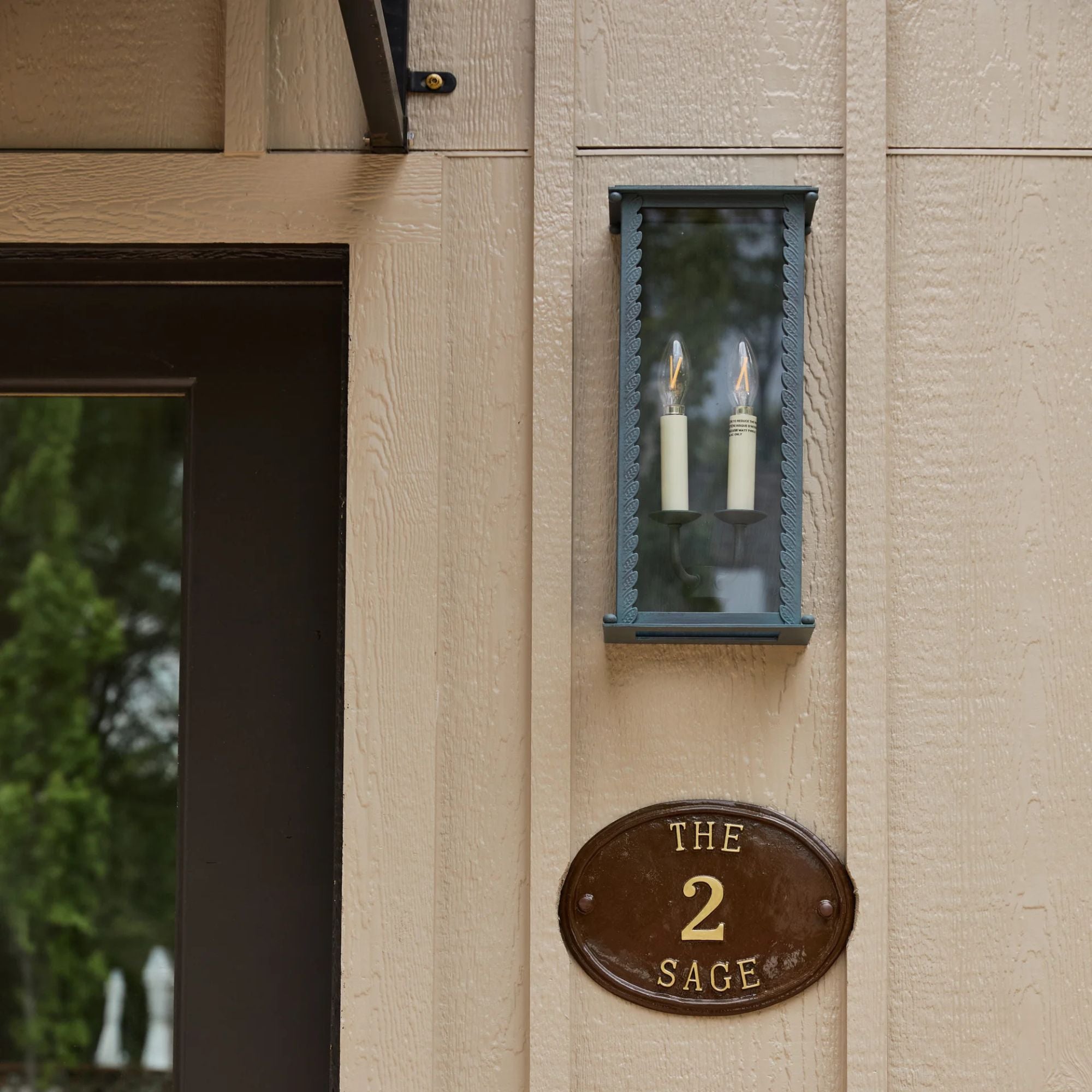 Troy Lighting - Zuma 17" 2-Light Outdoor Wall Sconce, Verdigris Finish | Bees Lighting