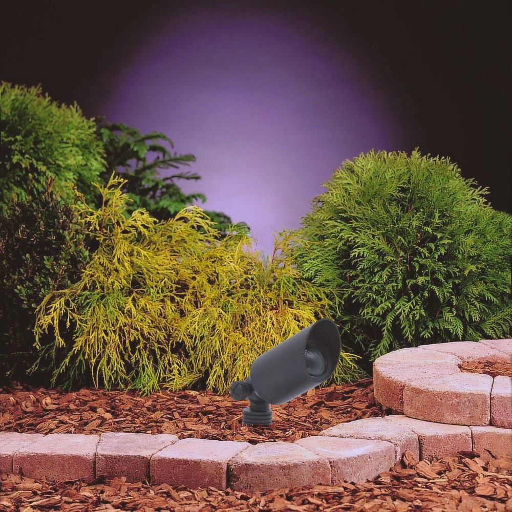 Landscape Mini Directional Spot Light, Weathered Bronze