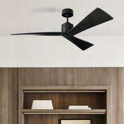 Visual Comfort Fan - Adler 52" Matte Black Ceiling Fan with Remote | Bees Lighting