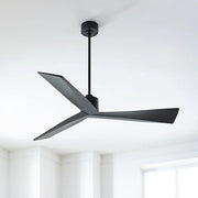 Visual Comfort Fan - Adler 60" Matte Black Ceiling Fan with Remote | Bees Lighting