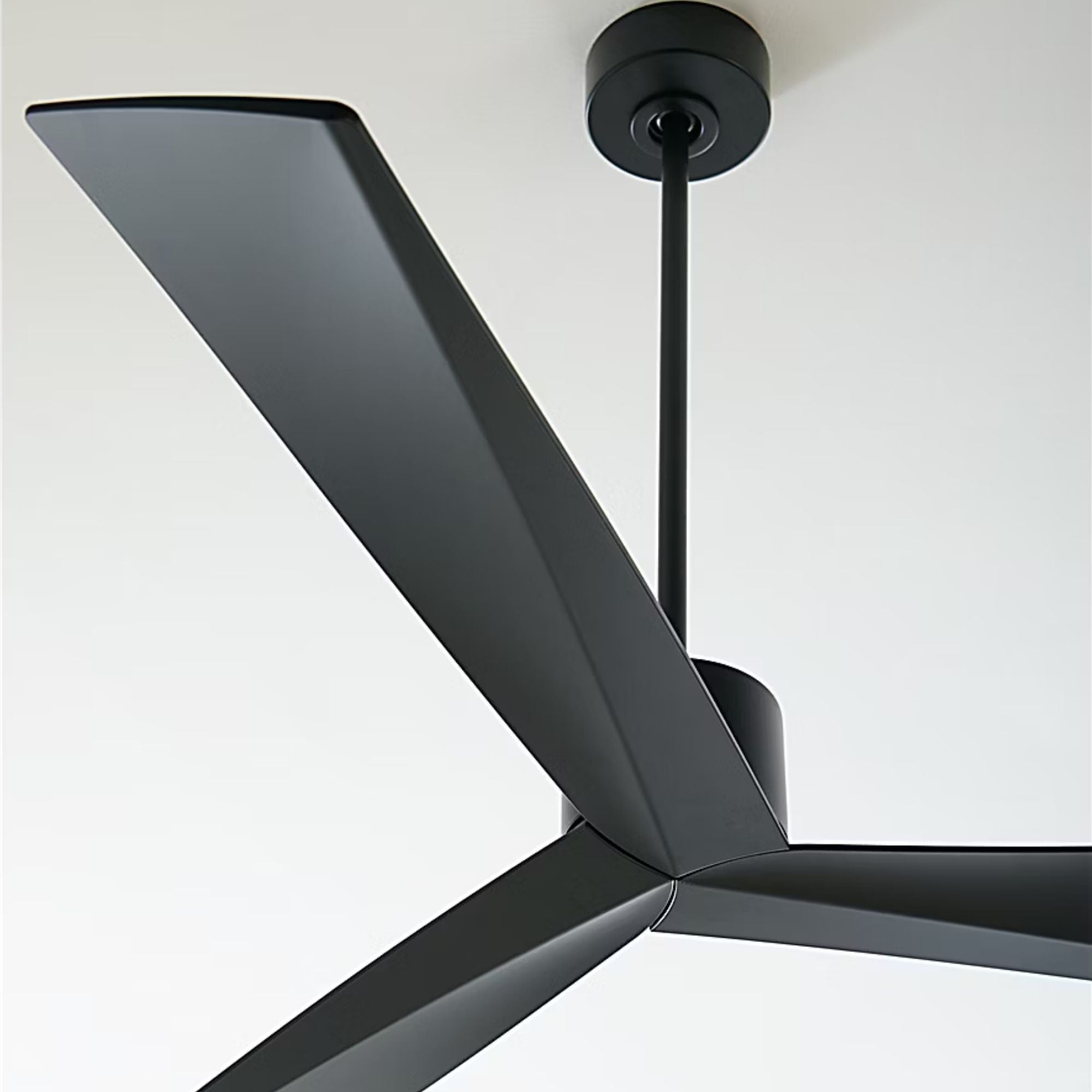 Adler 60" Matte Black Ceiling Fan with Remote