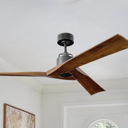 Alma Smart 52" Aged Pewter Indoor Ceiling Fan