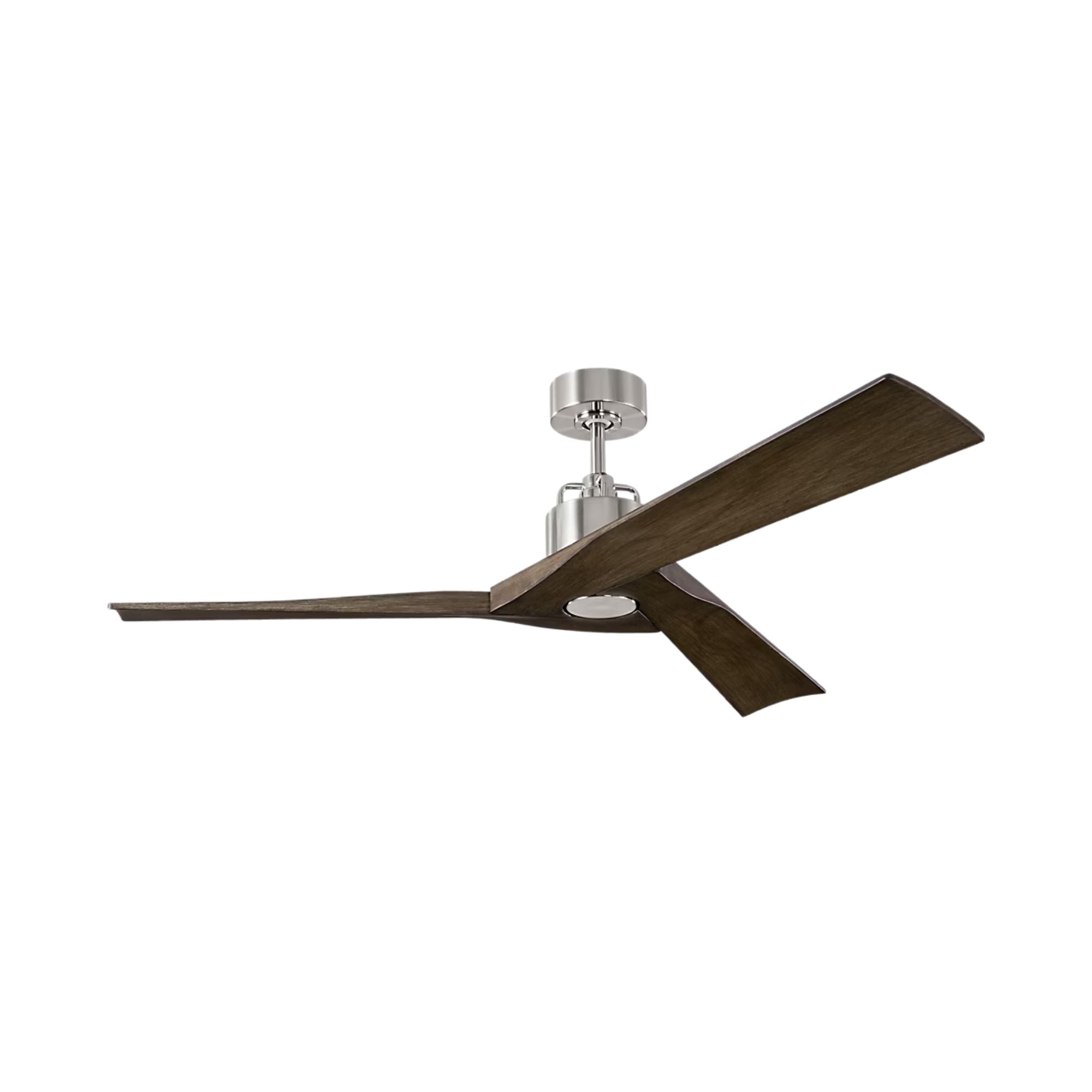 Alma Smart 52" Brushed Steel Indoor Ceiling Fan