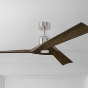 Alma Smart 52" Brushed Steel Indoor Ceiling Fan