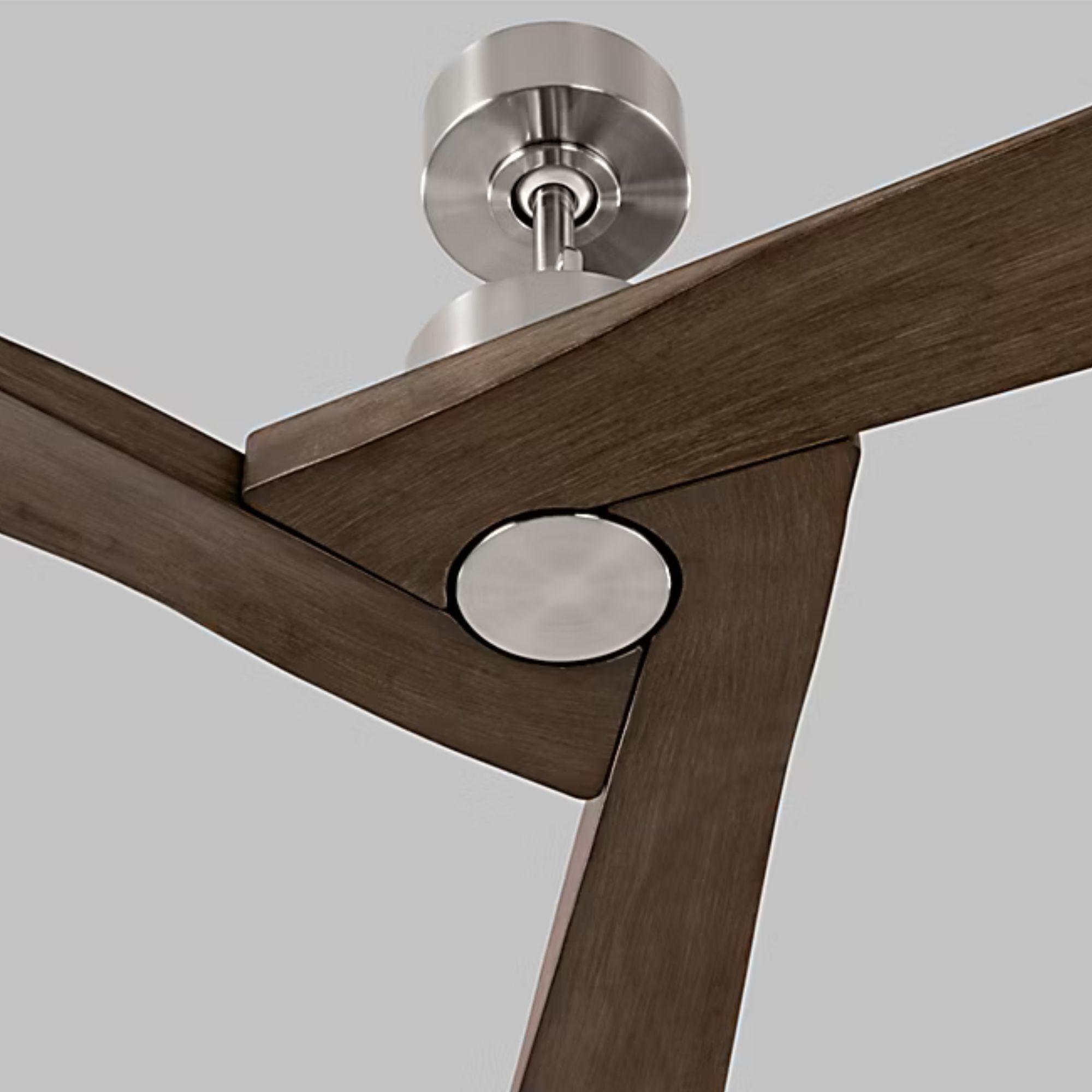 Alma Smart 52" Brushed Steel Indoor Ceiling Fan