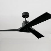 Alma Smart 52" Midnight Black Indoor Ceiling Fan
