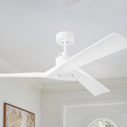 Alma Smart 52" Matte White Indoor Ceiling Fan