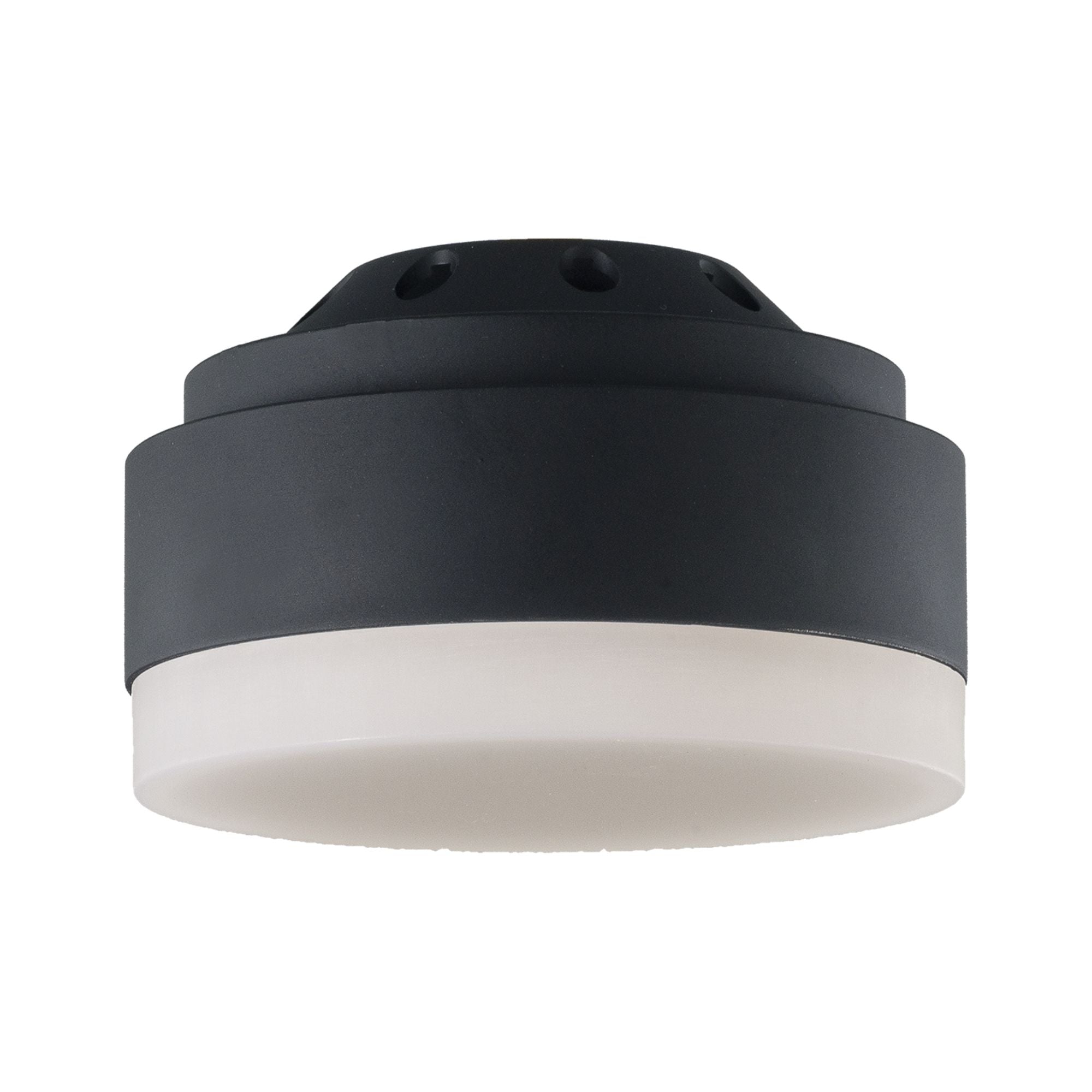 Aspen Ceiling Fan Light Kit Midnight Black Finish