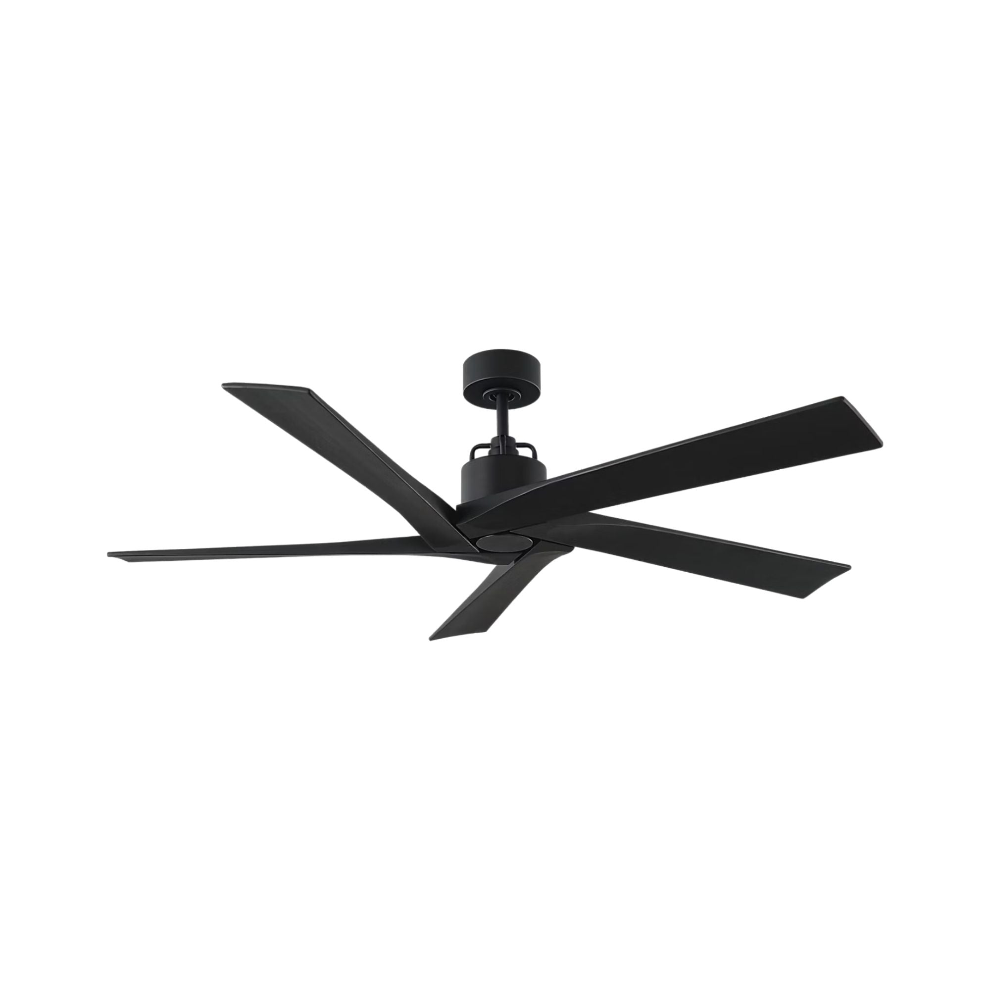 Aspen 56" Midnight Black Ceiling Fan with Remote