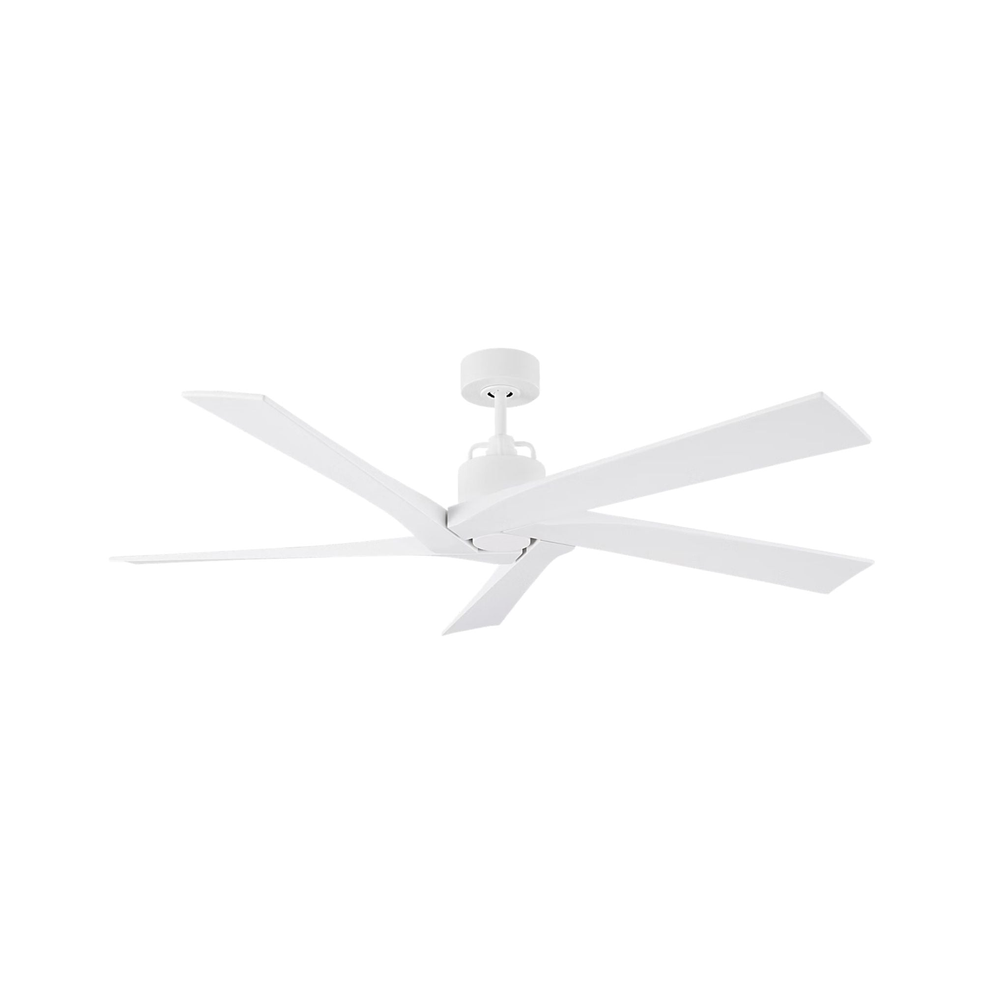 Aspen 56" Matte White Ceiling Fan with Remote