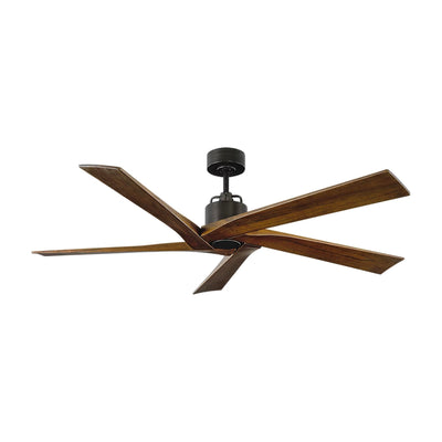 Aspen 70" Aged Pewter Large Ceiling Fan with Remote