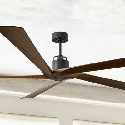 Aspen 84" Aged Pewter X-Large Ceiling Fan with Remote