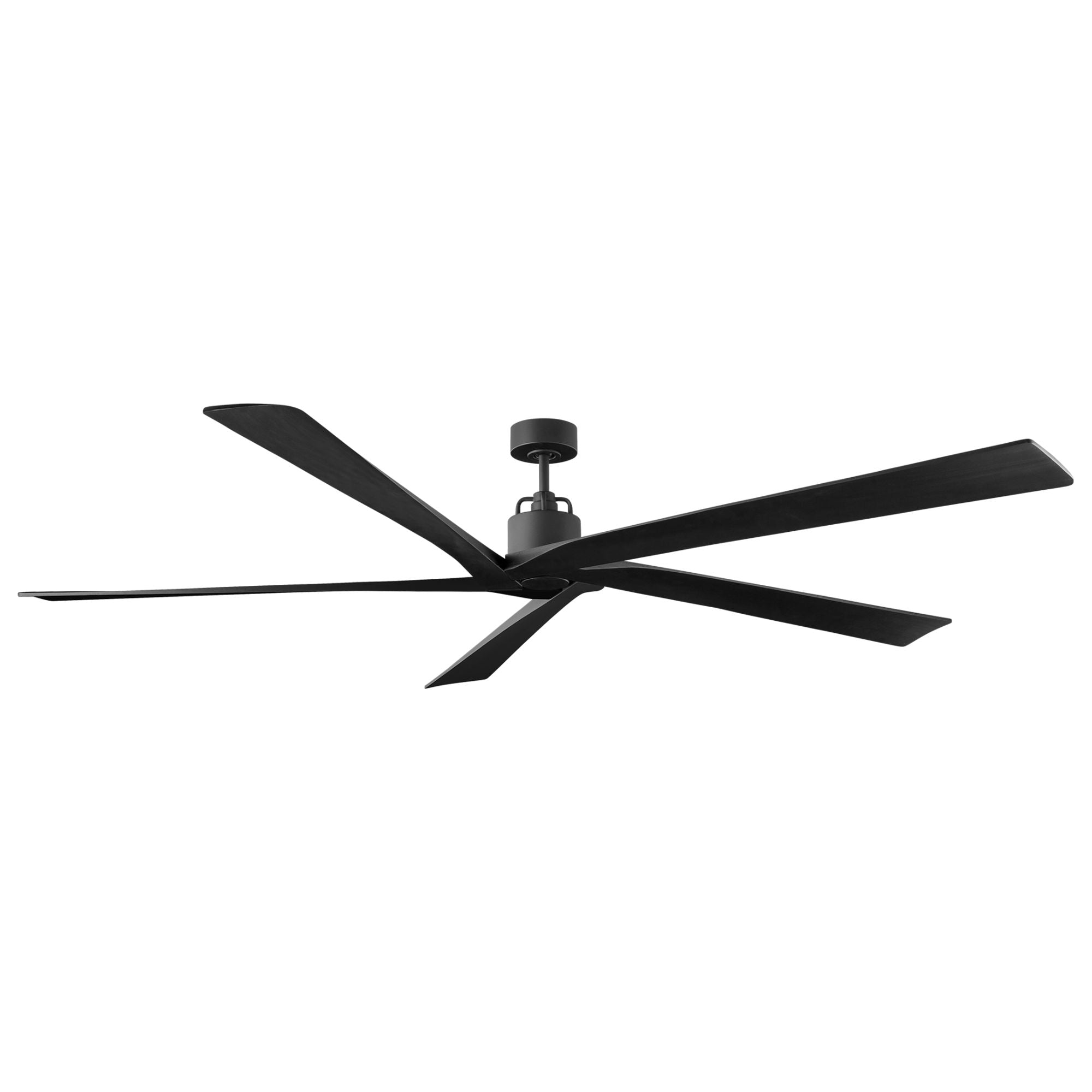 Aspen 84" Midnight Black X-Large Ceiling Fan with Remote