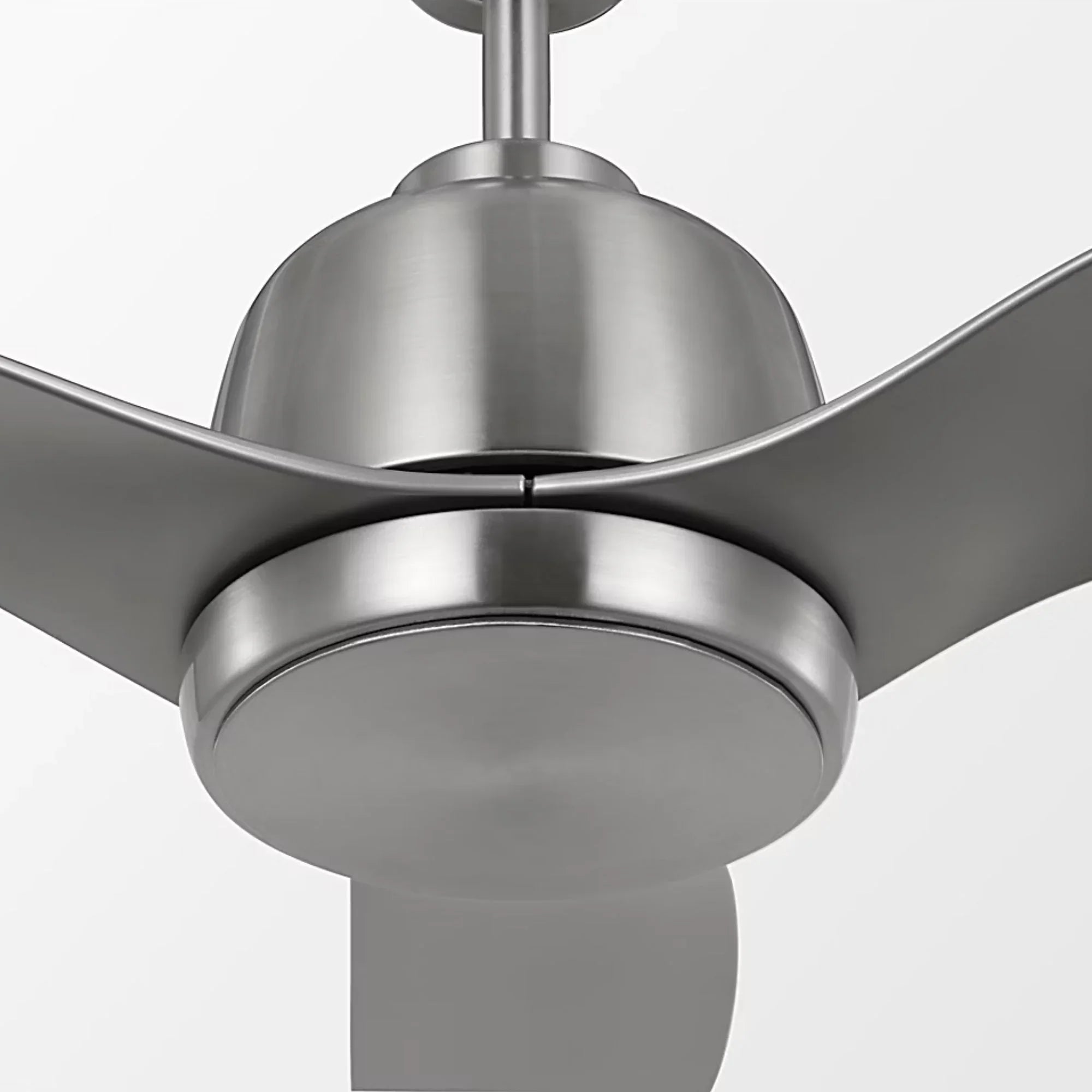 Avila 44" Brushed Steel Ceiling Fan with Light & Remote