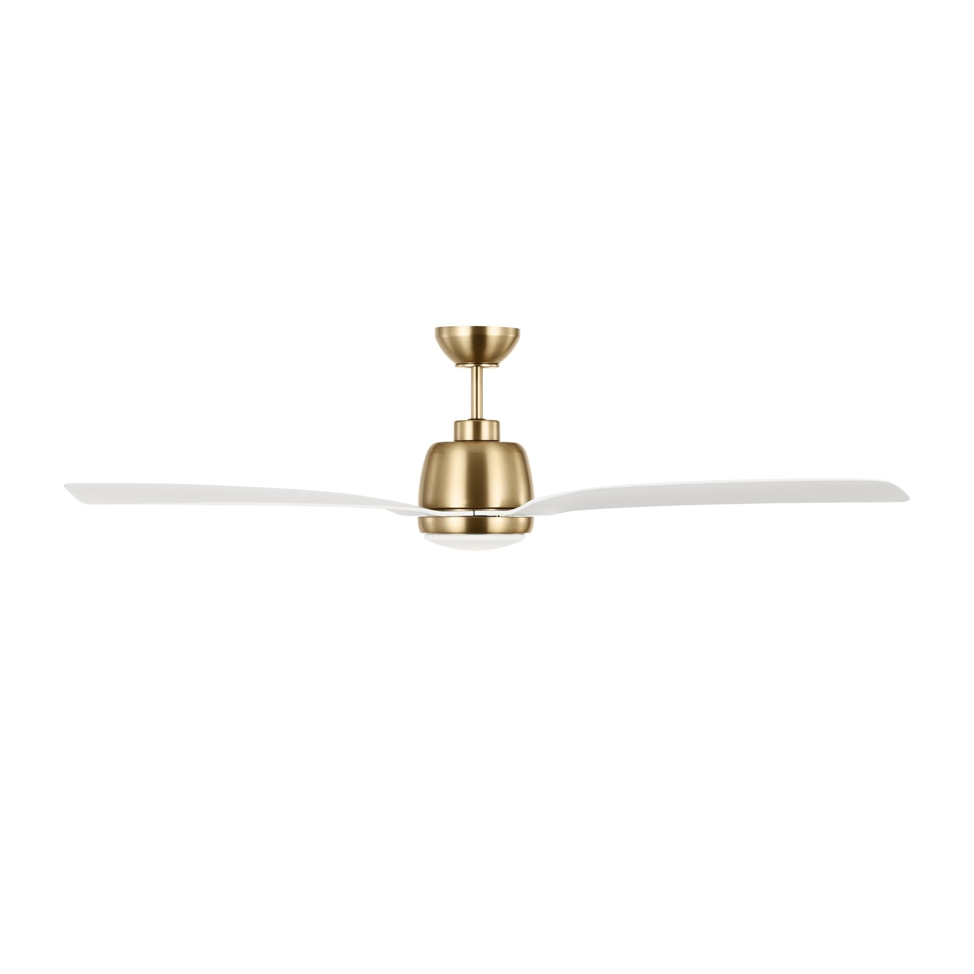 Avila 44" Satin Brass Ceiling Fan with Light & Remote