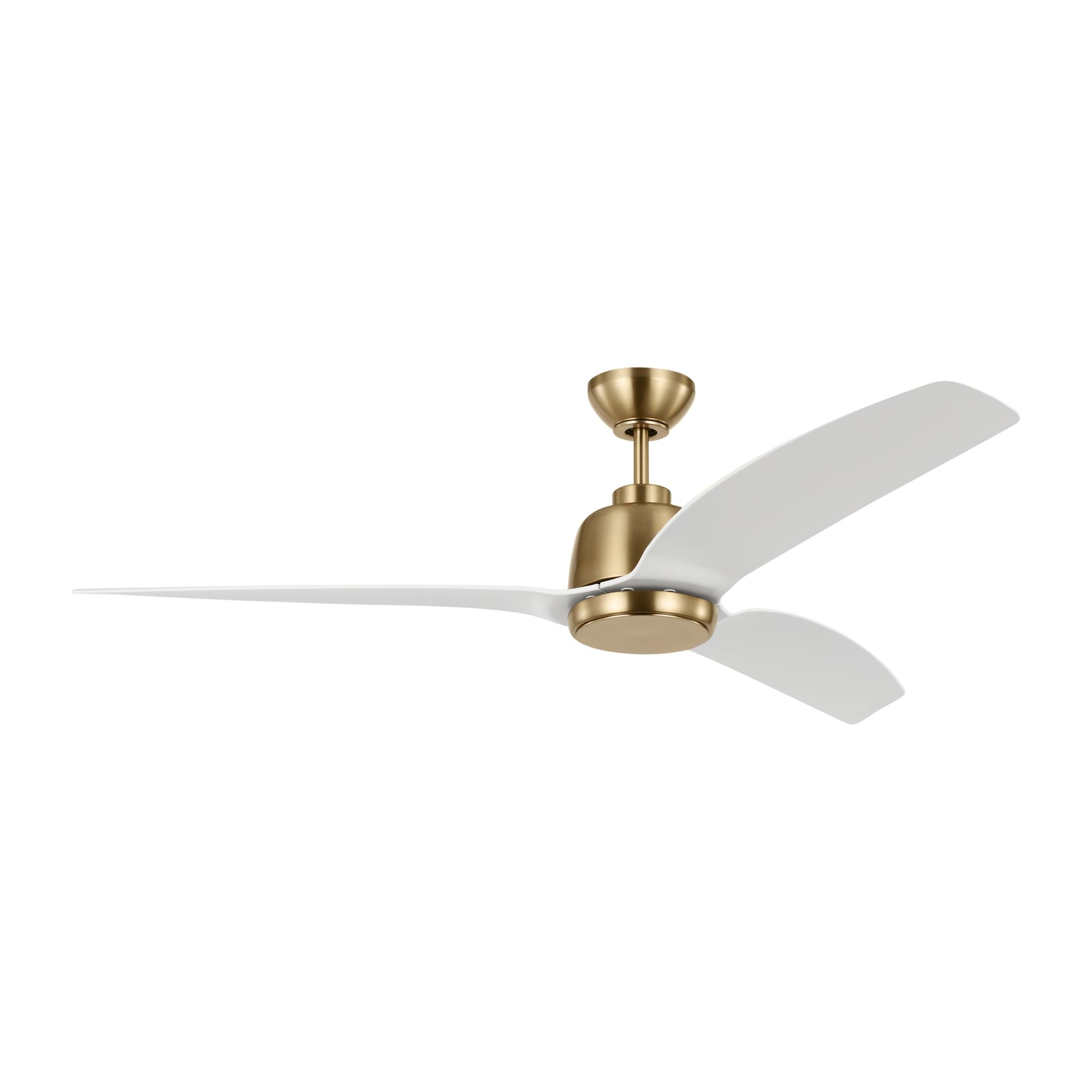 Avila 44" Satin Brass Ceiling Fan with Light & Remote