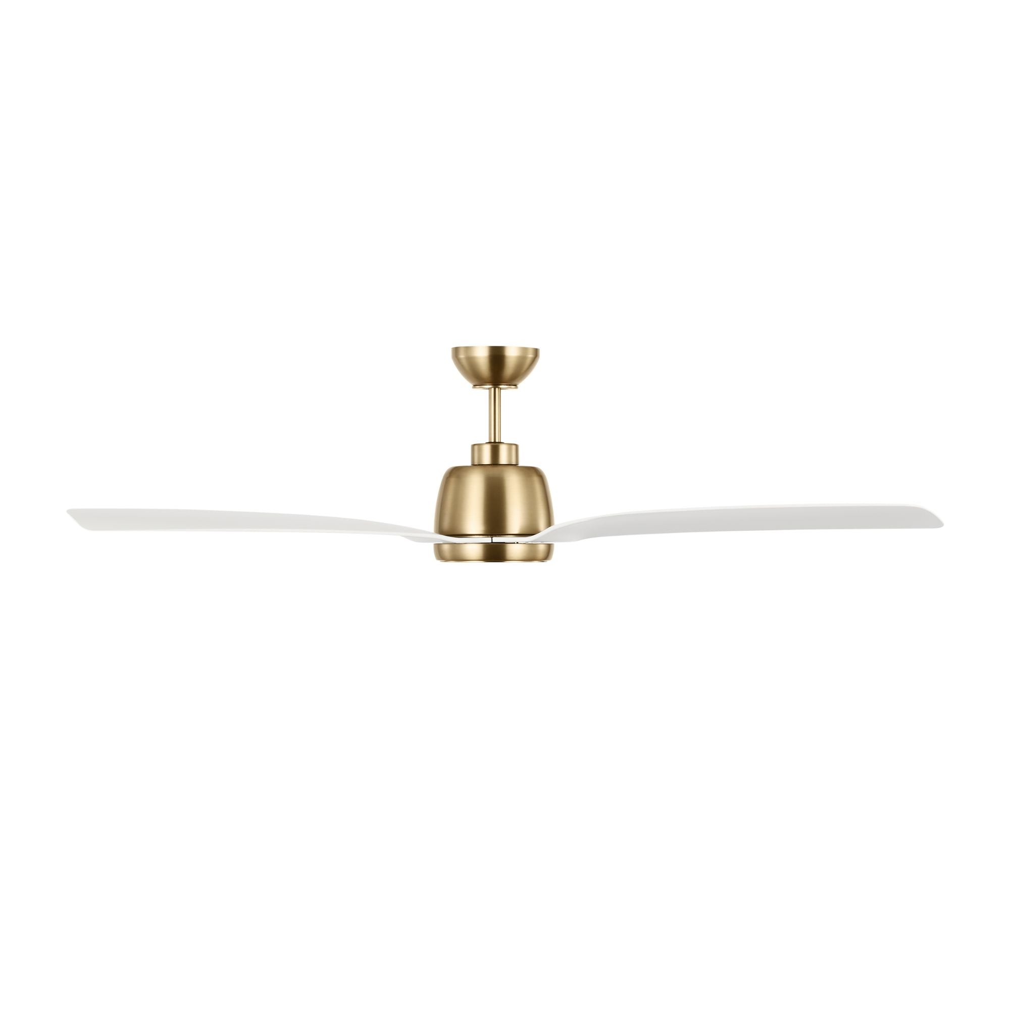 Avila 44" Satin Brass Ceiling Fan with Light & Remote