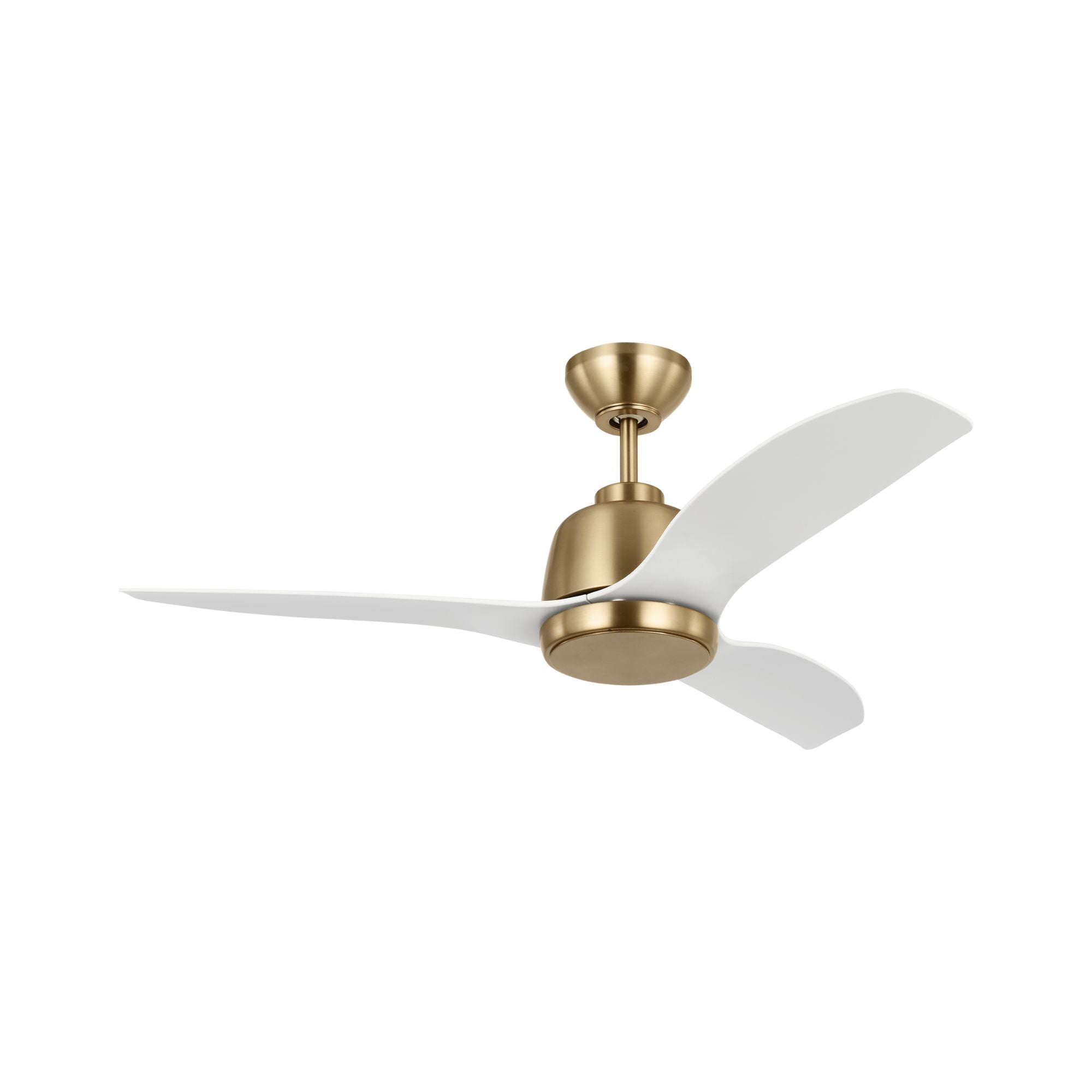 Avila 60" Satin Brass Ceiling Fan with Light & Remote