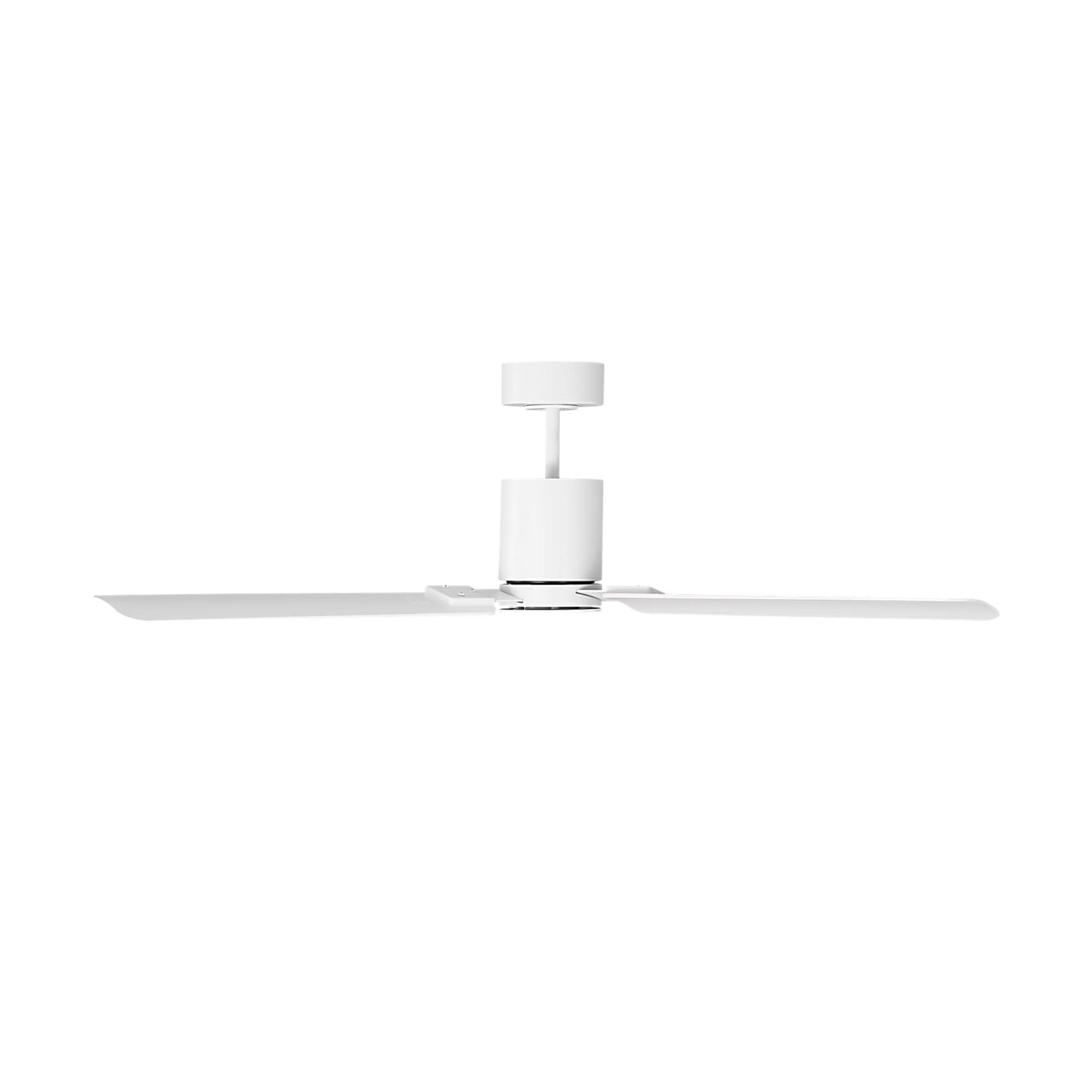 Cleancut Smart 54" Matte White LED Ceiling Fan