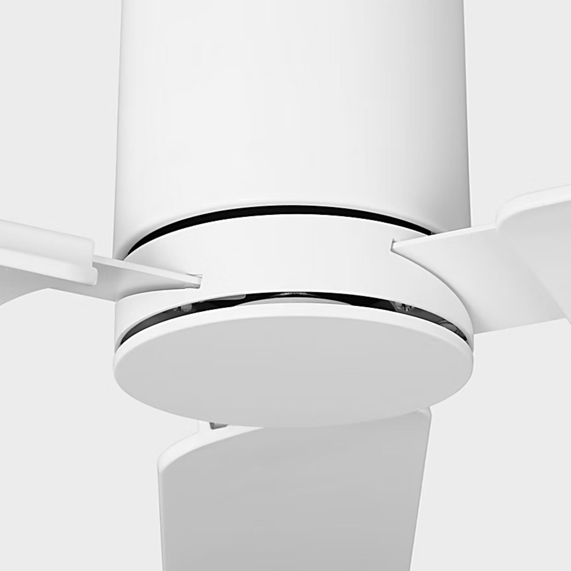 Cleancut Smart 54" Matte White LED Ceiling Fan