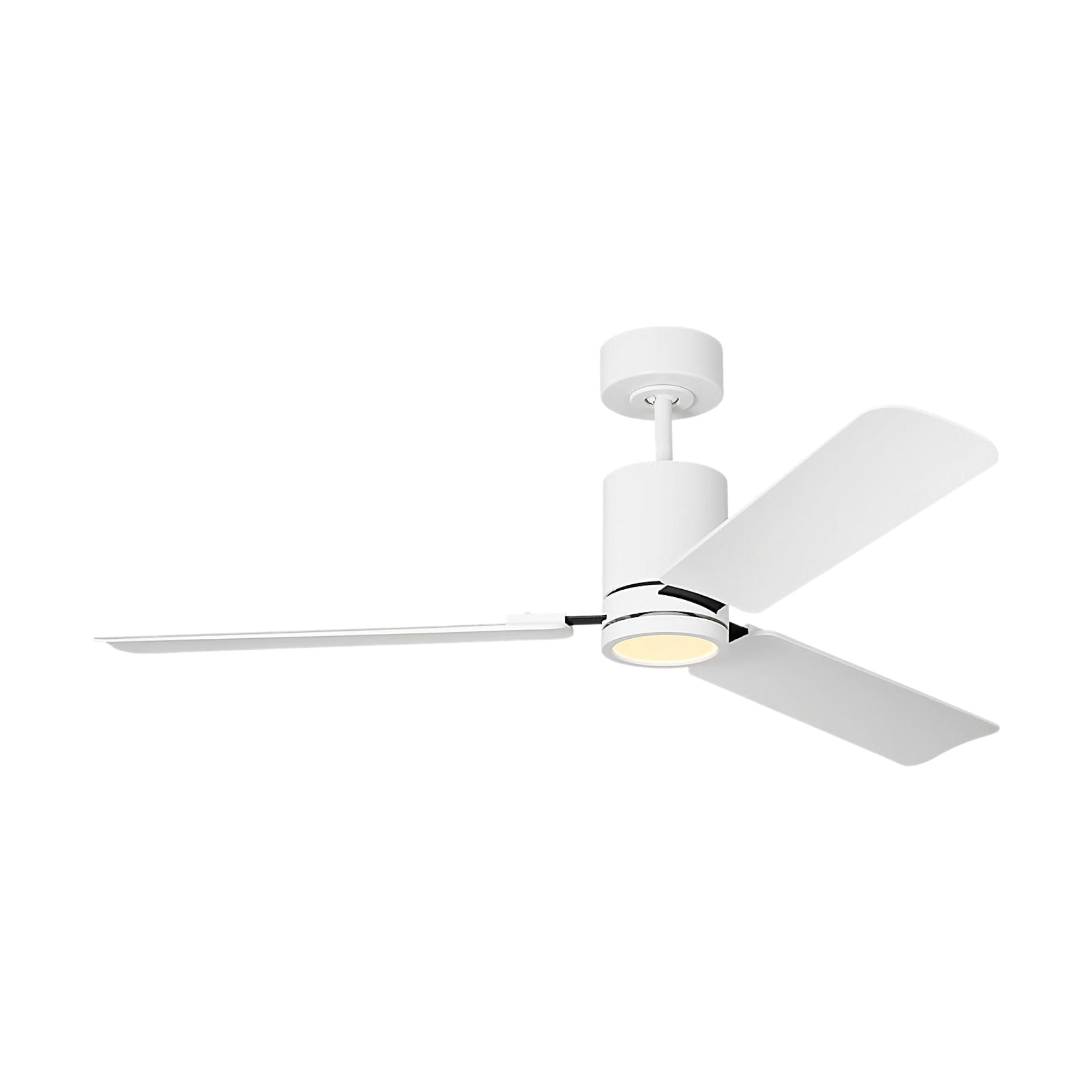 Cleancut Smart 54" Matte White LED Ceiling Fan