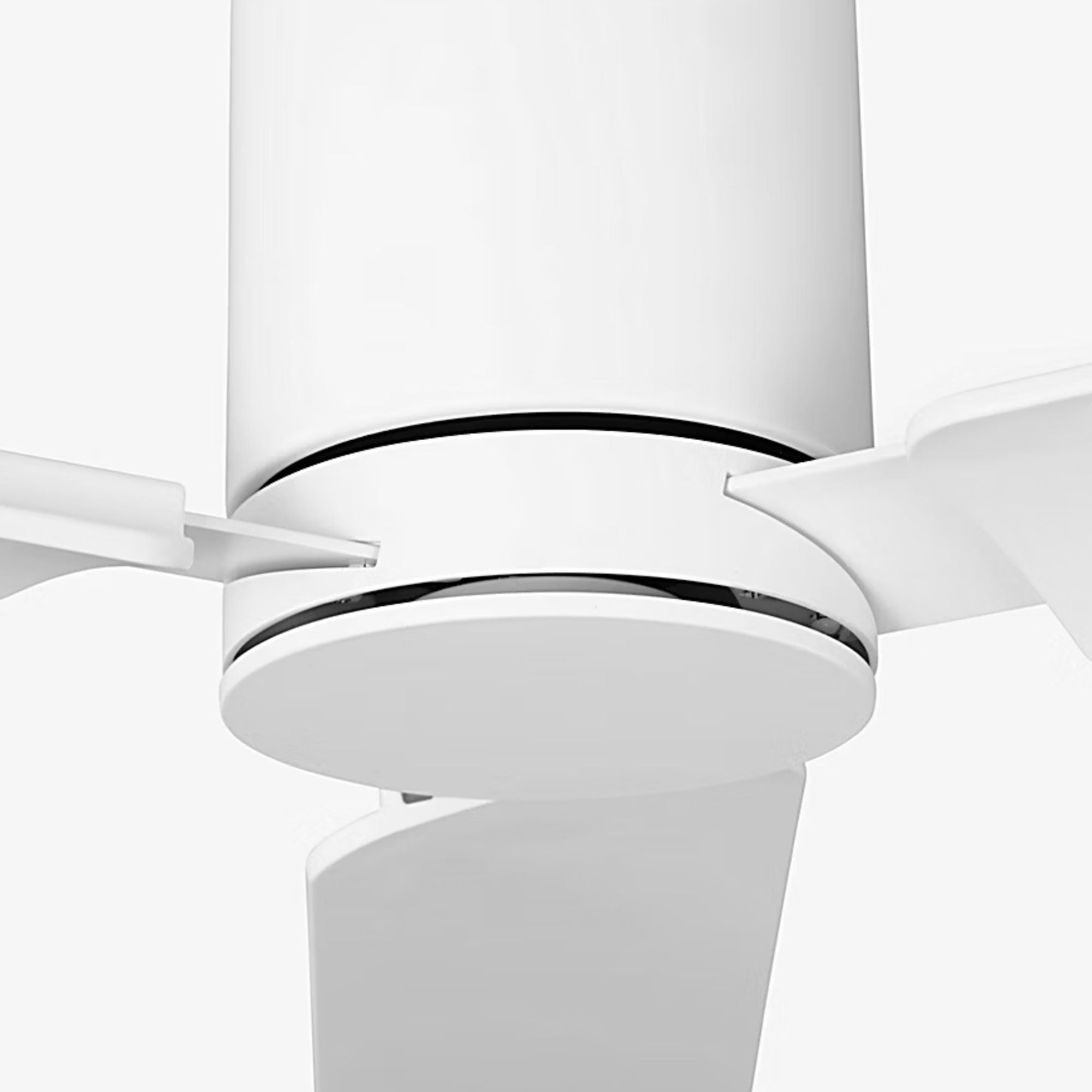 Cleancut Smart 62" Matte White LED Ceiling Fan