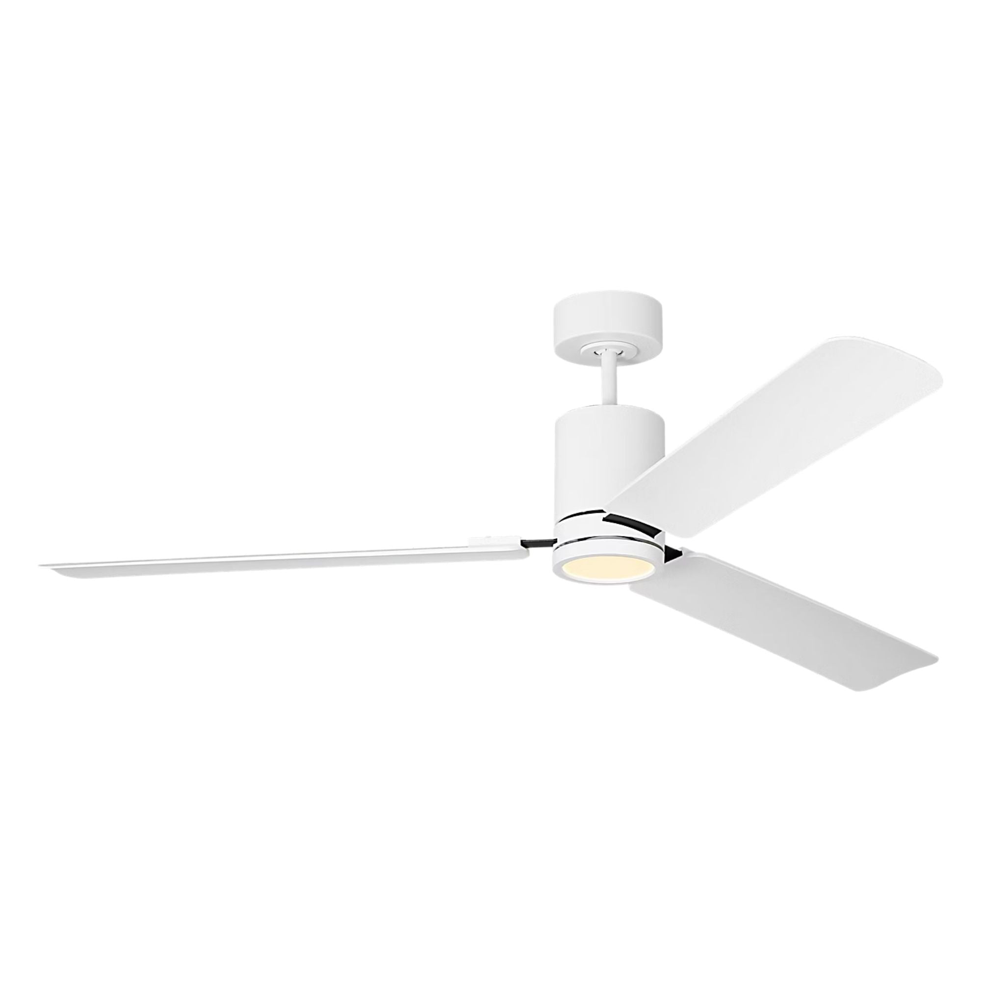 Cleancut Smart 62" Matte White LED Ceiling Fan