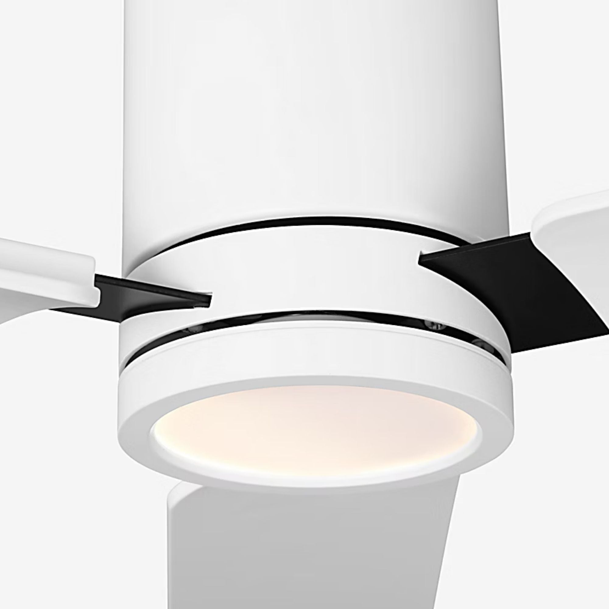 Cleancut Smart 62" Matte White LED Ceiling Fan