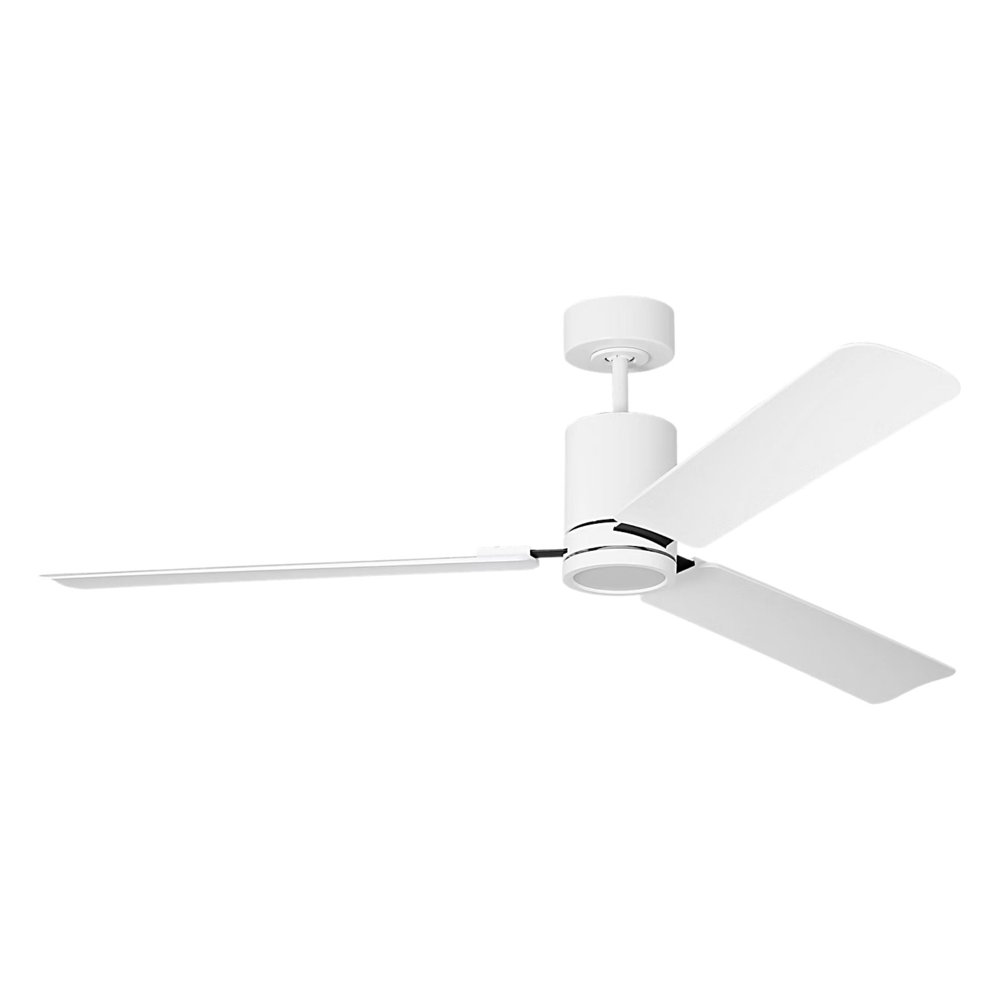 Cleancut Smart 62" Matte White LED Ceiling Fan