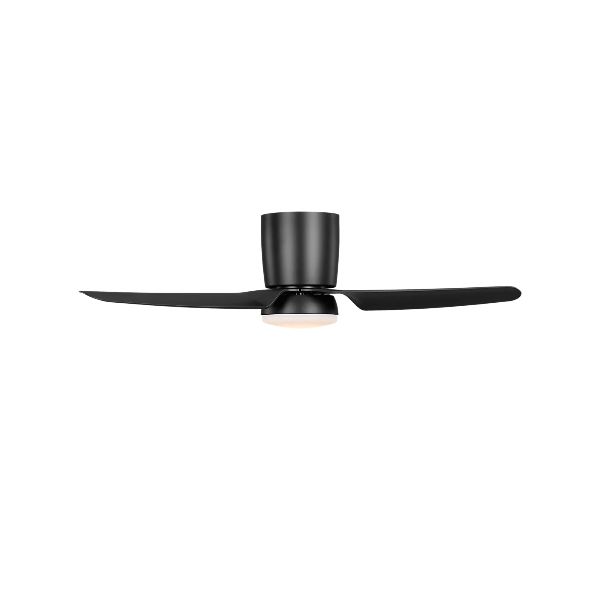 Colgin 44" Midnight Black Hugger LED Ceiling Fan