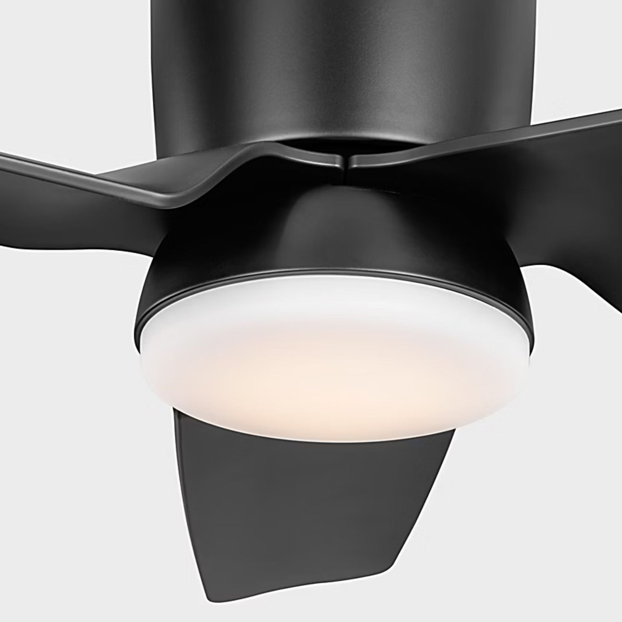 Colgin 44" Midnight Black Hugger LED Ceiling Fan
