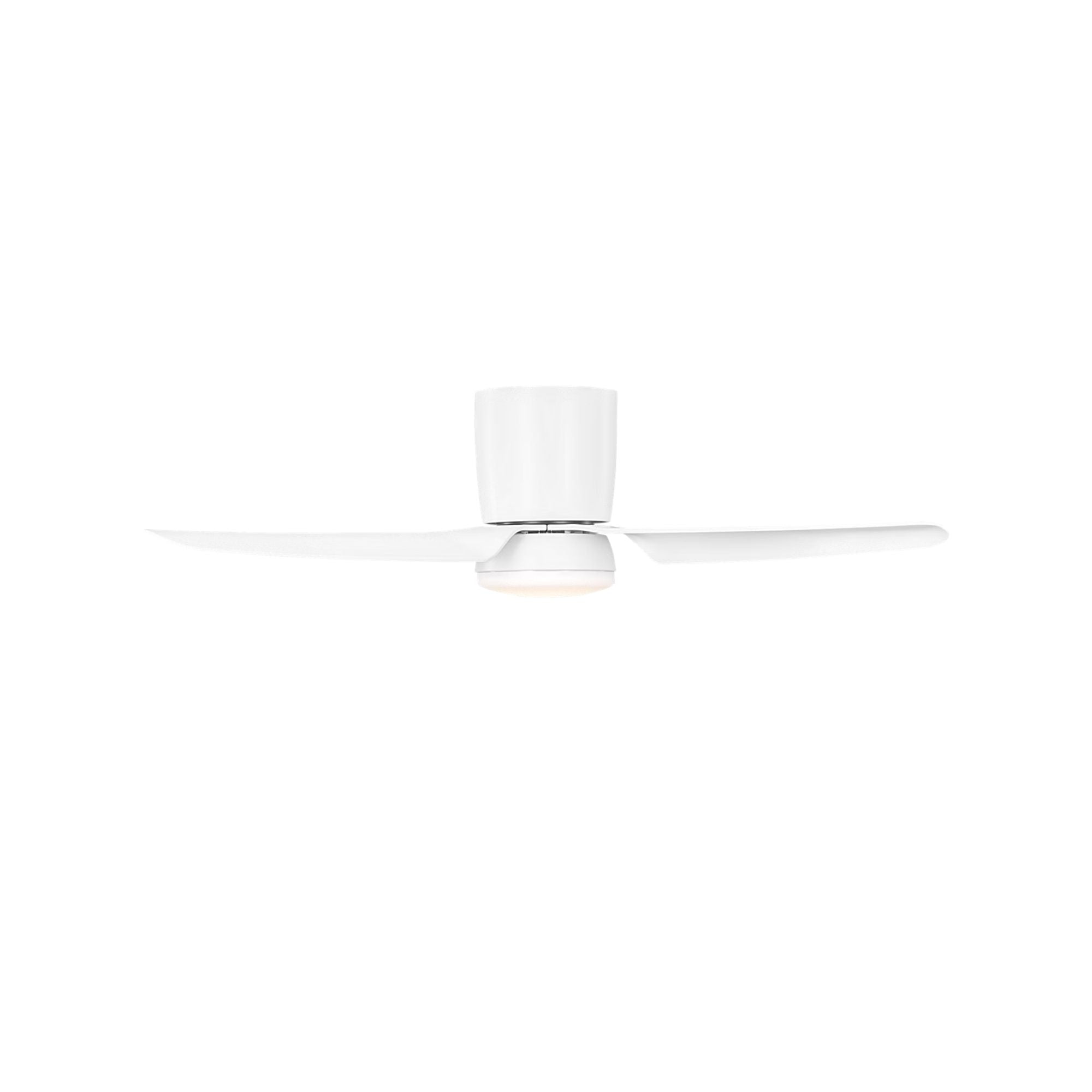Colgin 44" Matte White Hugger LED Ceiling Fan