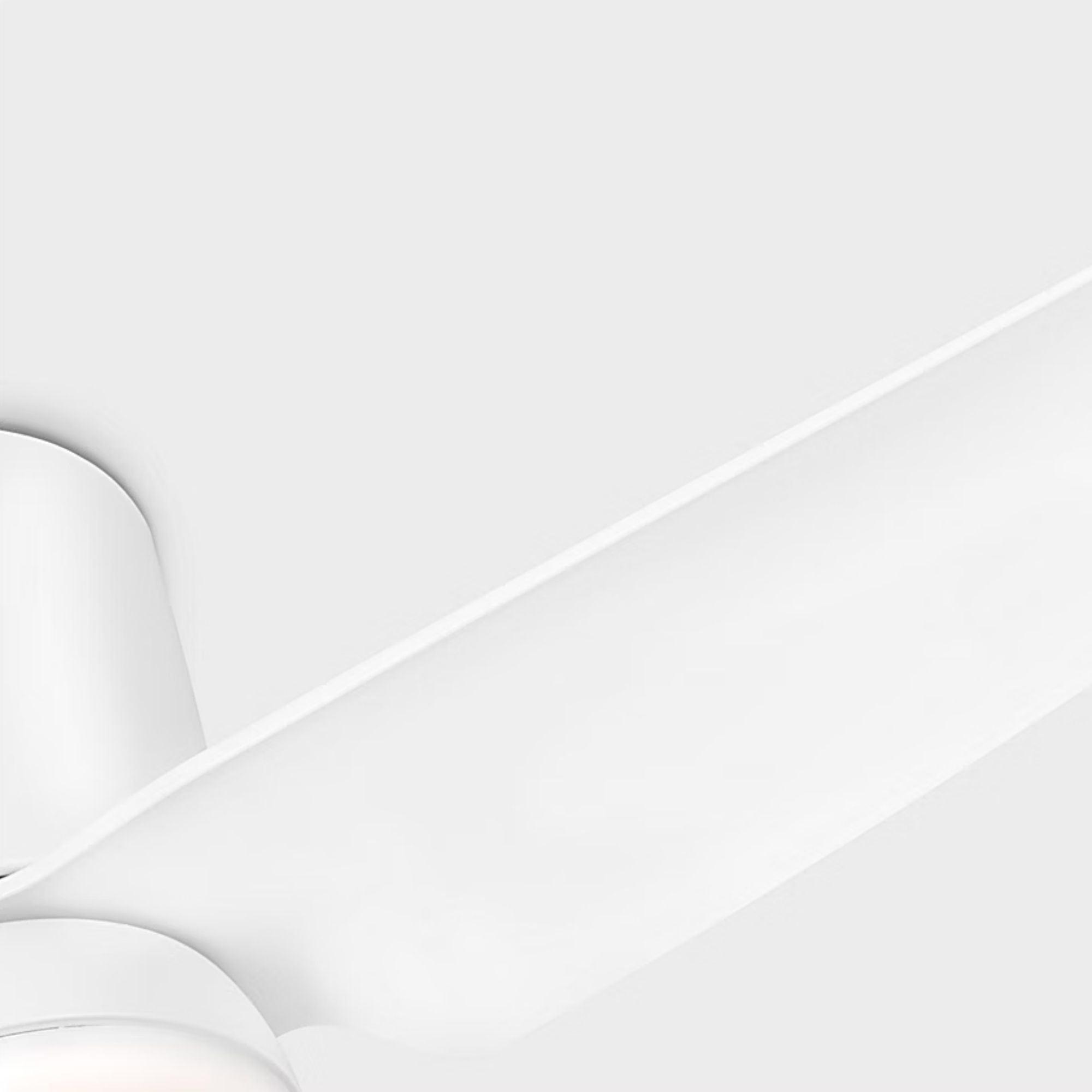 Colgin 44" Matte White Hugger LED Ceiling Fan