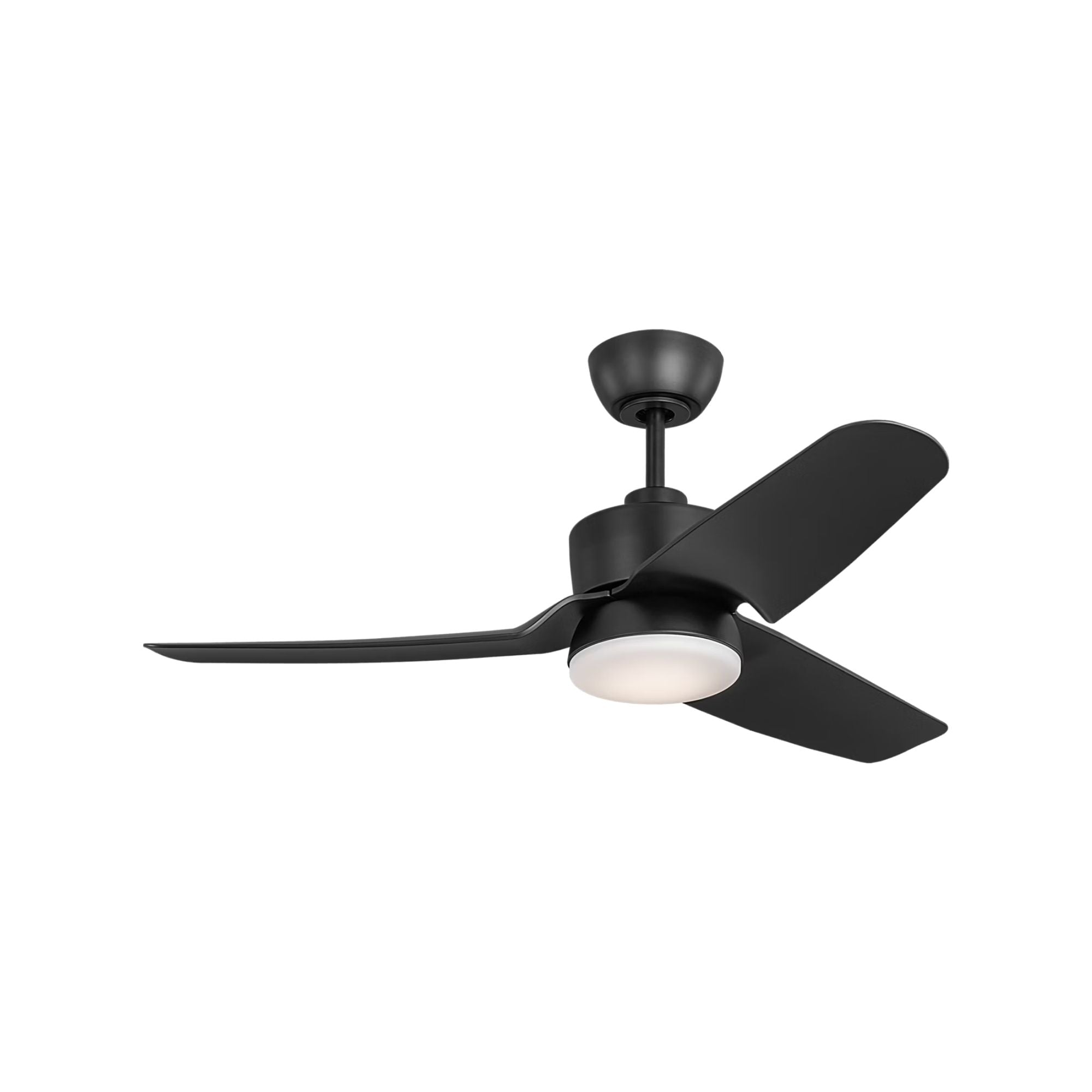 Colgin 44" Midnight Black Downrod LED Ceiling Fan