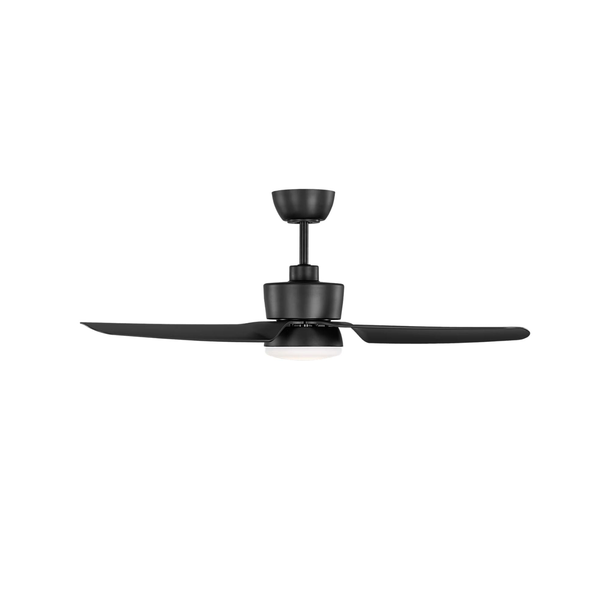Colgin 44" Midnight Black Downrod LED Ceiling Fan