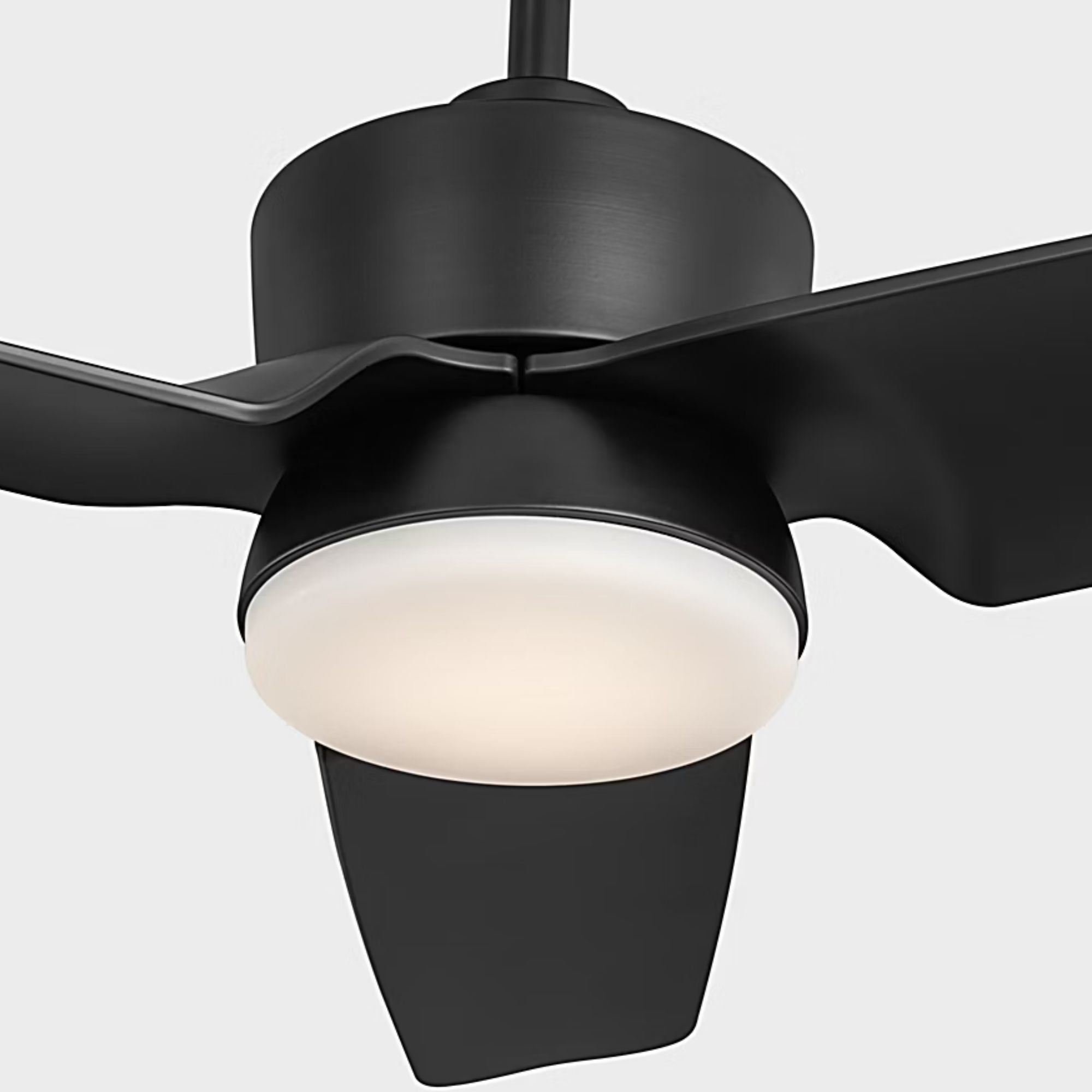 Colgin 44" Midnight Black Downrod LED Ceiling Fan