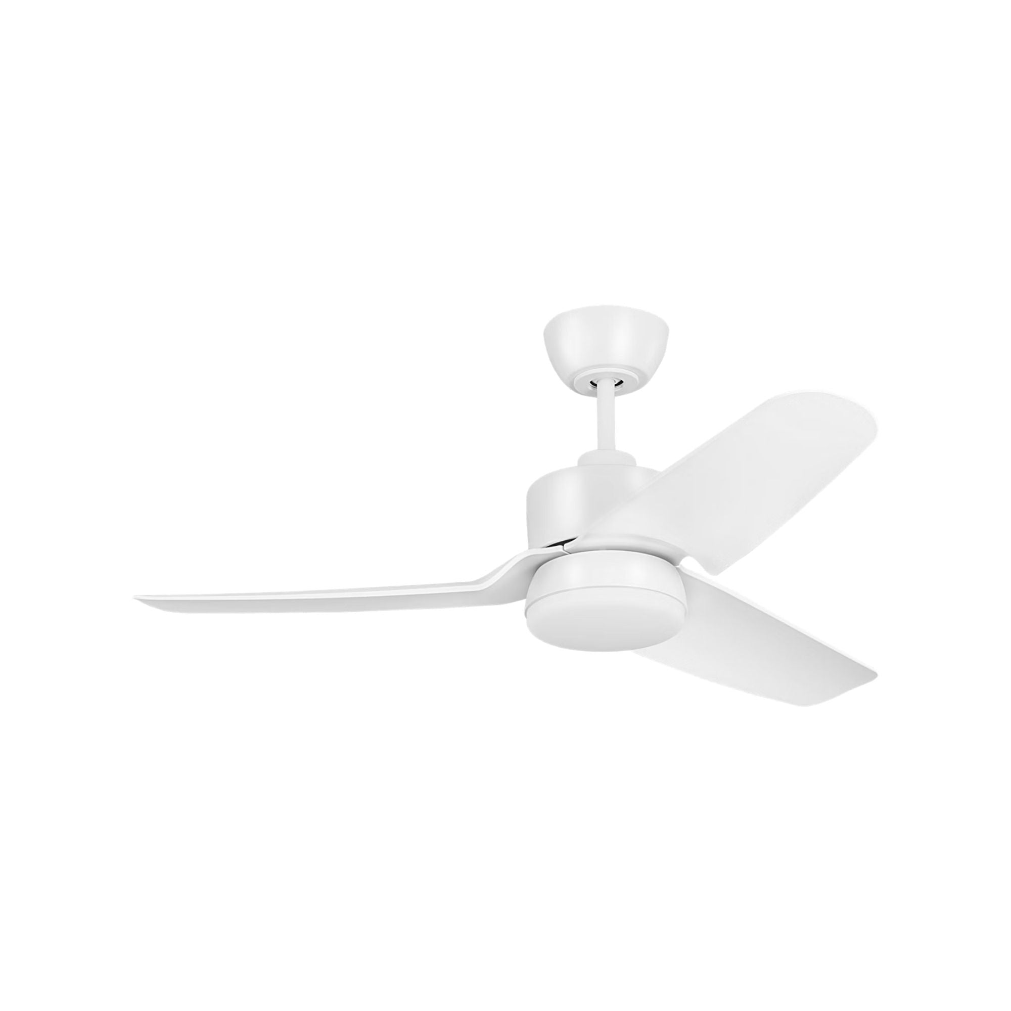 Colgin 44" Matte White Downrod LED Ceiling Fan