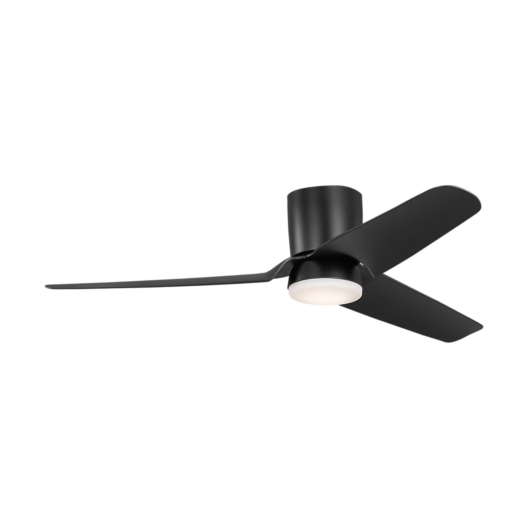 Colgin 56" Midnight Black Hugger LED Ceiling Fan