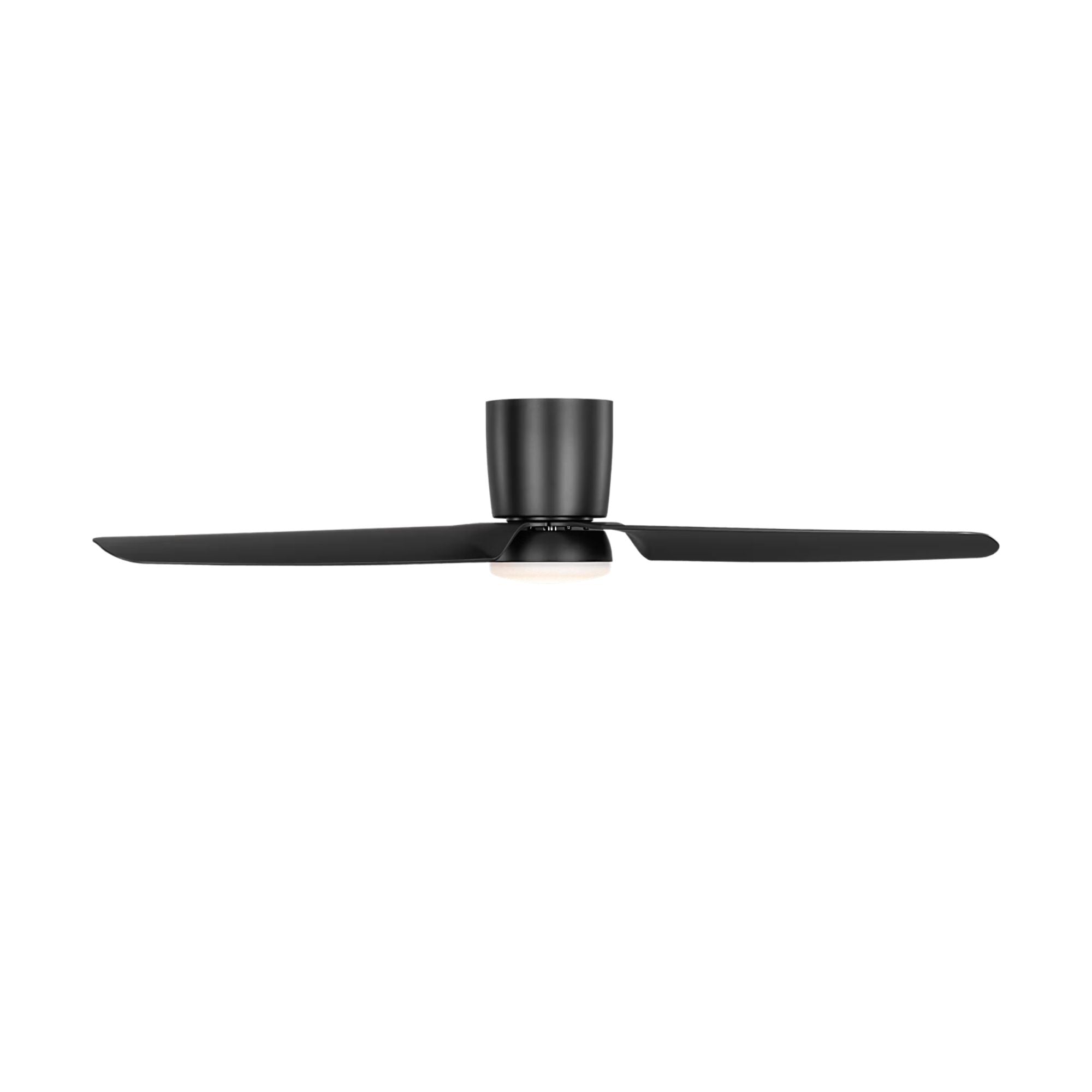 Colgin 56" Midnight Black Hugger LED Ceiling Fan