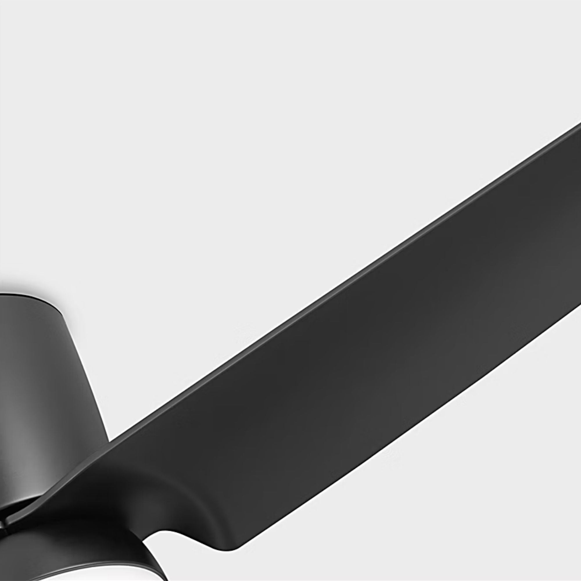 Colgin 56" Midnight Black Hugger LED Ceiling Fan