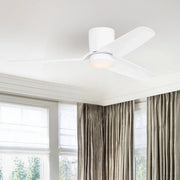 Visual Comfort Fan - Colgin 56" Matte White Hugger LED Ceiling Fan | Bees Lighting