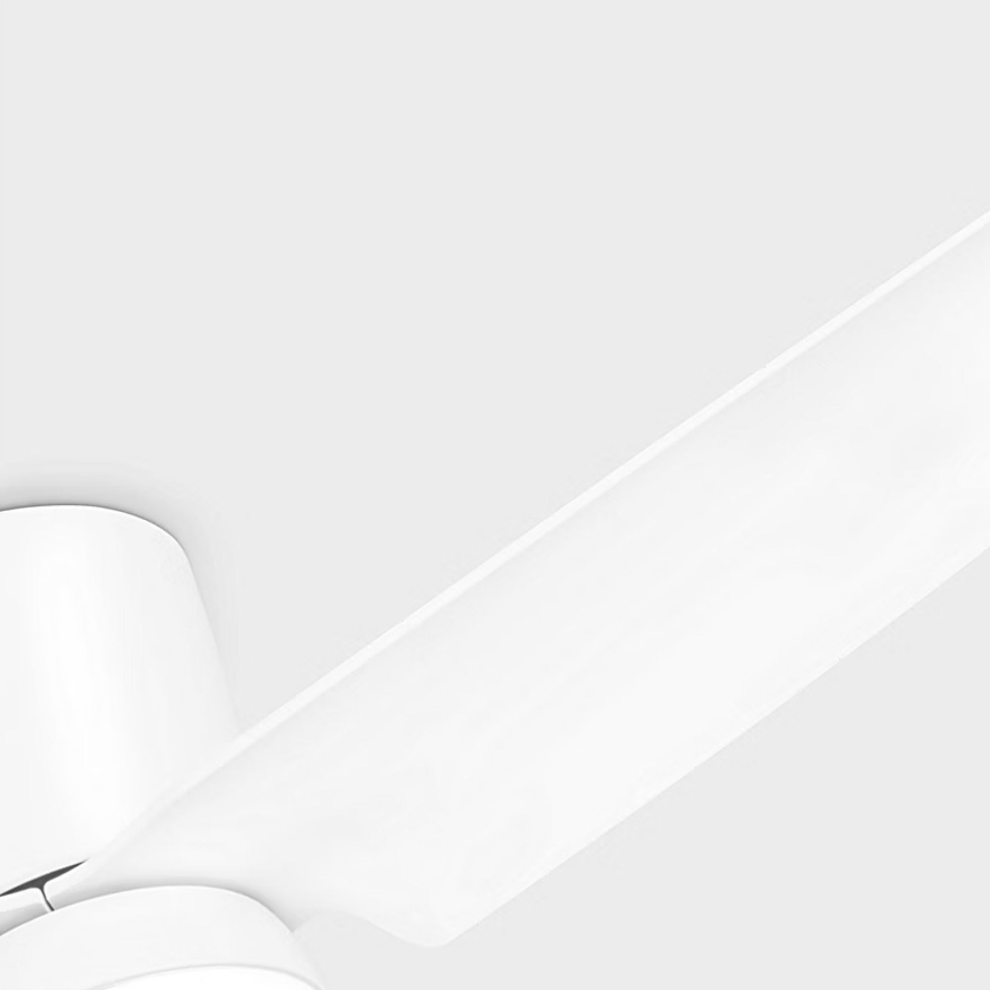 Colgin 56" Matte White Hugger LED Ceiling Fan