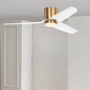 Visual Comfort Fan - Colgin 56" Satin Brass Hugger LED Ceiling Fan | Bees Lighting