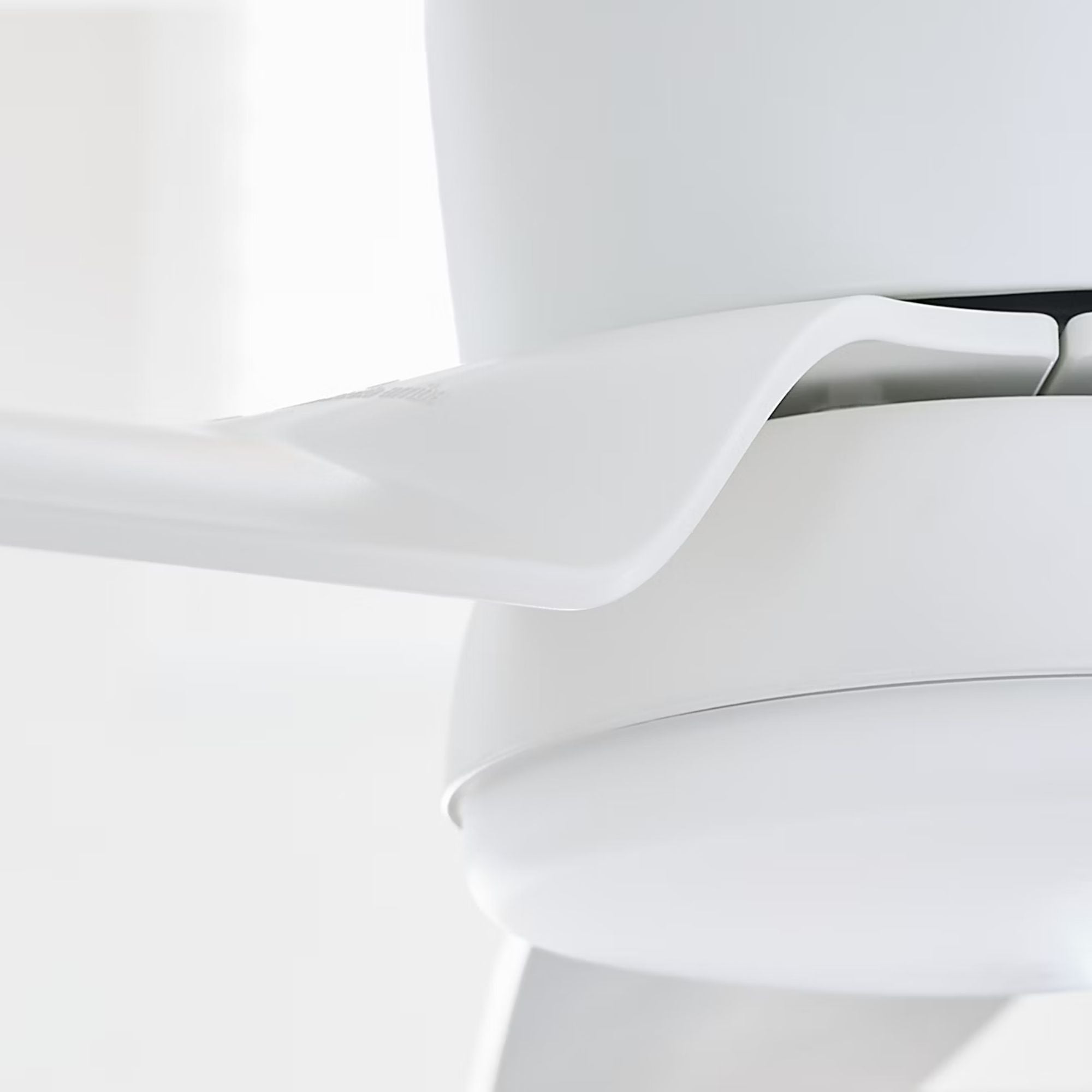 Colgin 56" Matte White Downrod LED Ceiling Fan