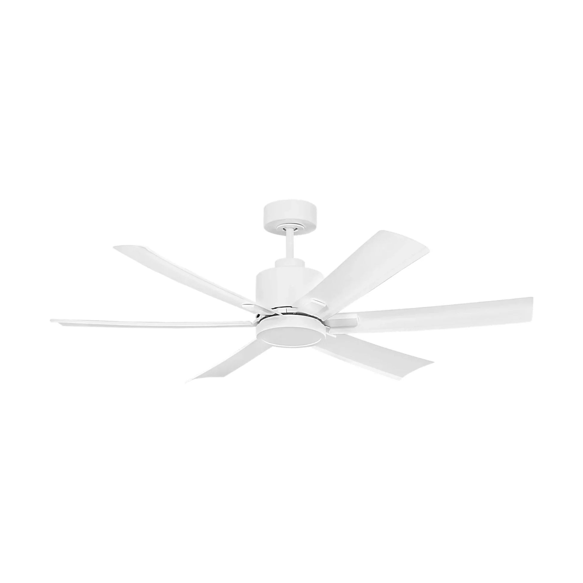 Generation Lighting - Flera Smart 52" Matte White Windmill LED Ceiling Fan | Bees Lighting