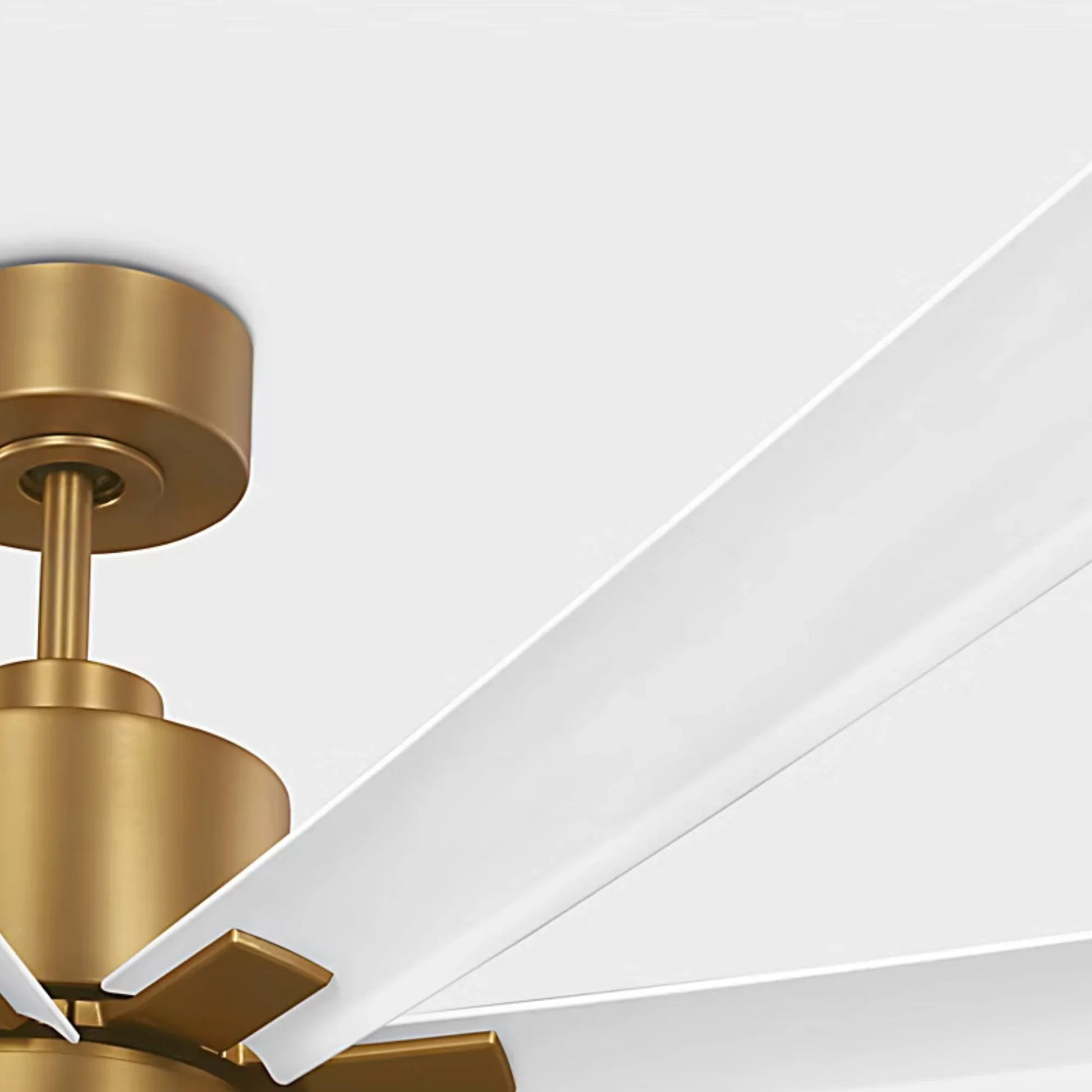 Generation Lighting - Flera Smart 65" Burnished Brass Windmill LED Ceiling Fan | Bees Lighting
