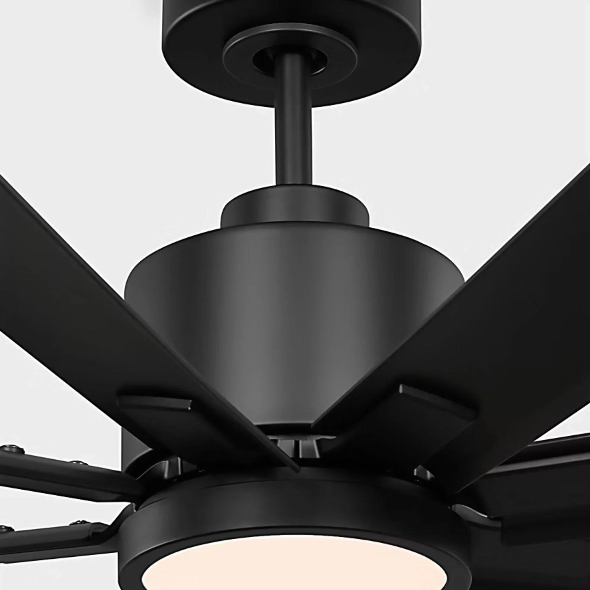 Generation Lighting - Flera Smart 65" Midnight Black Windmill LED Ceiling Fan | Bees Lighting