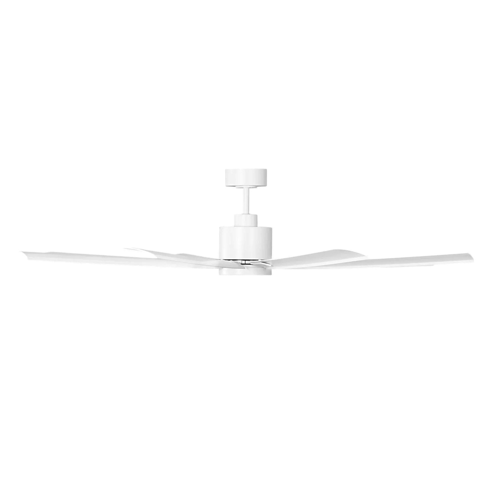 Generation Lighting - Flera Smart 65" Matte White Windmill LED Ceiling Fan | Bees Lighting